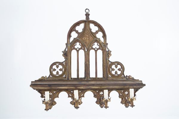 Neo-Gothic Chandelier