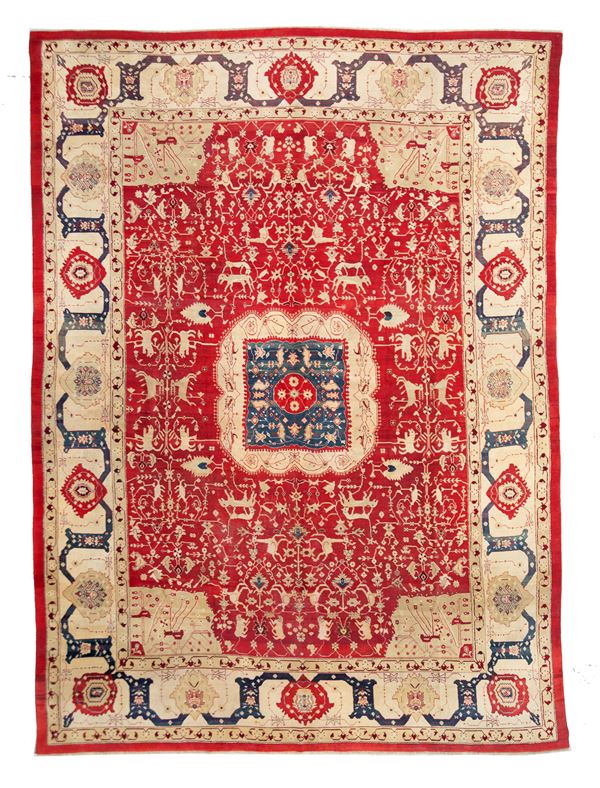Agra carpet. India