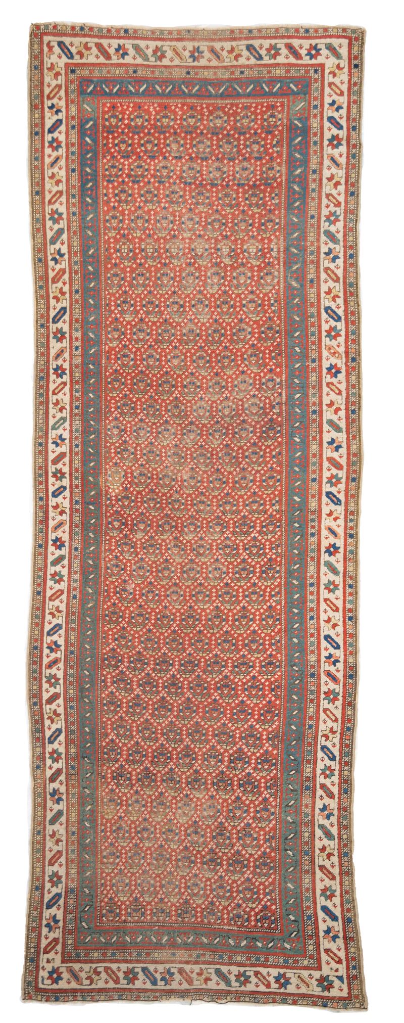 Tappeto Ghendjè disegno a Botteh. Caucaso