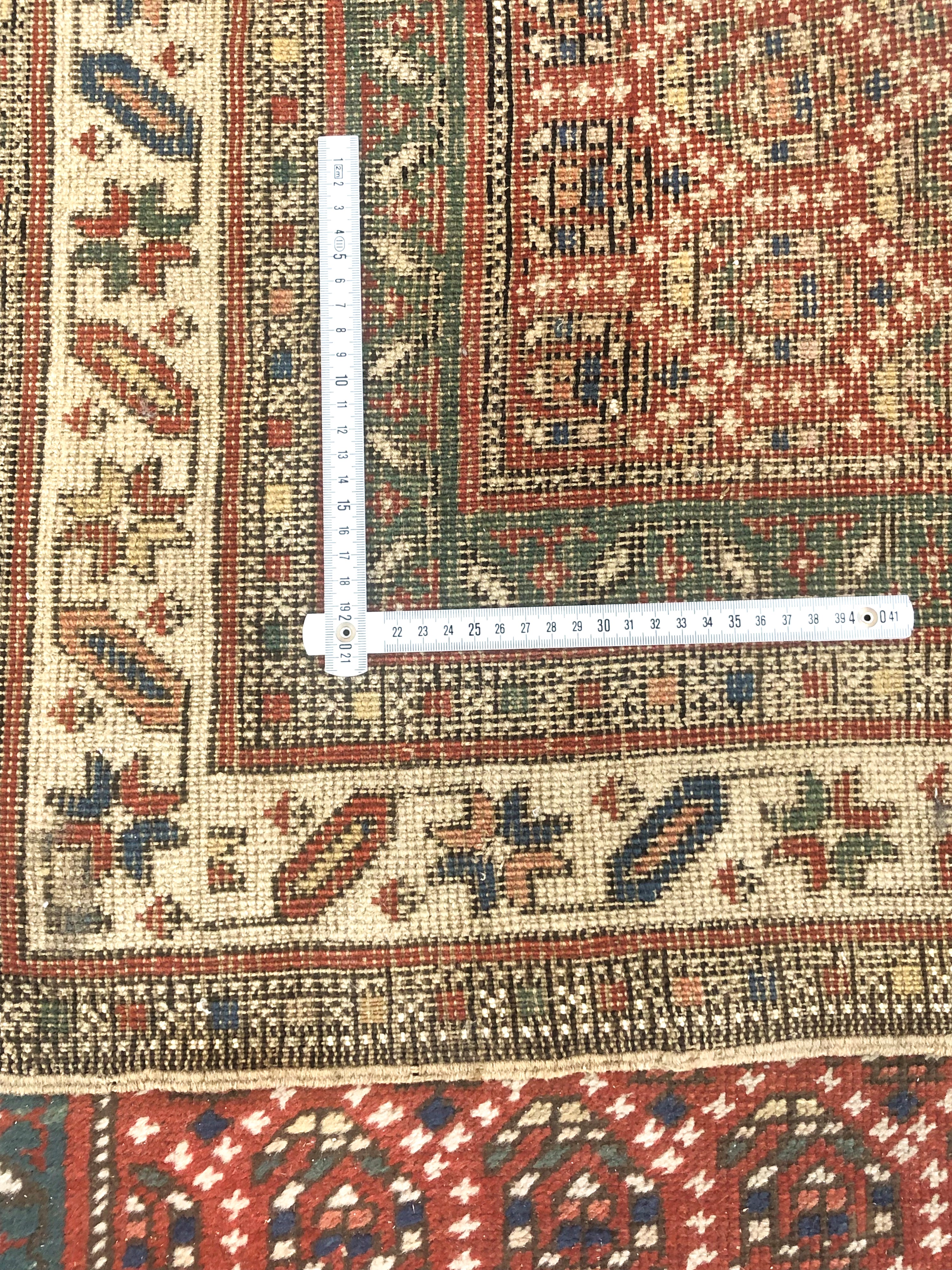 Tappeto Ghendjè disegno a Botteh. Caucaso