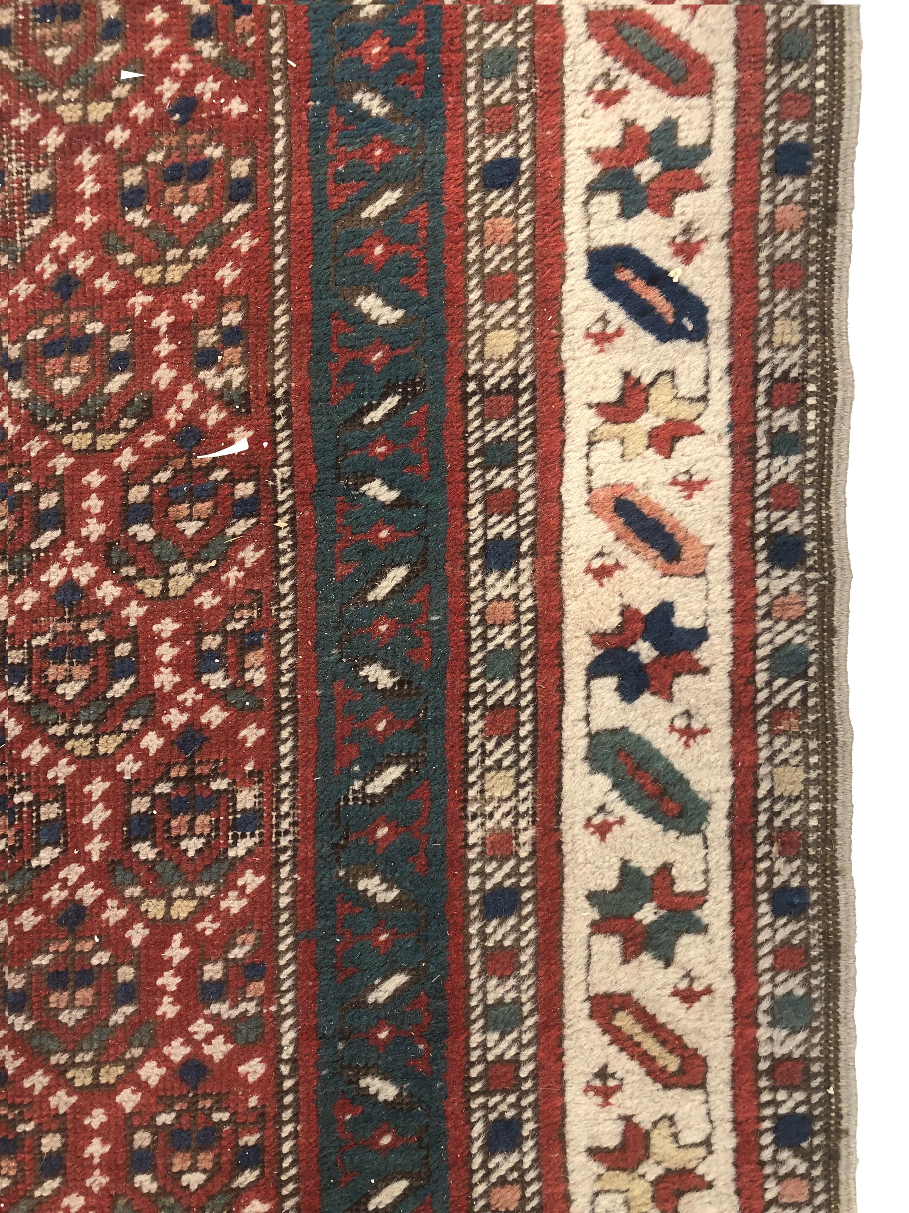 Tappeto Ghendjè disegno a Botteh. Caucaso