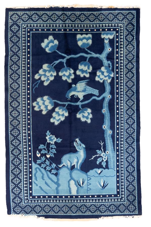Peking Pao Tao carpet. China