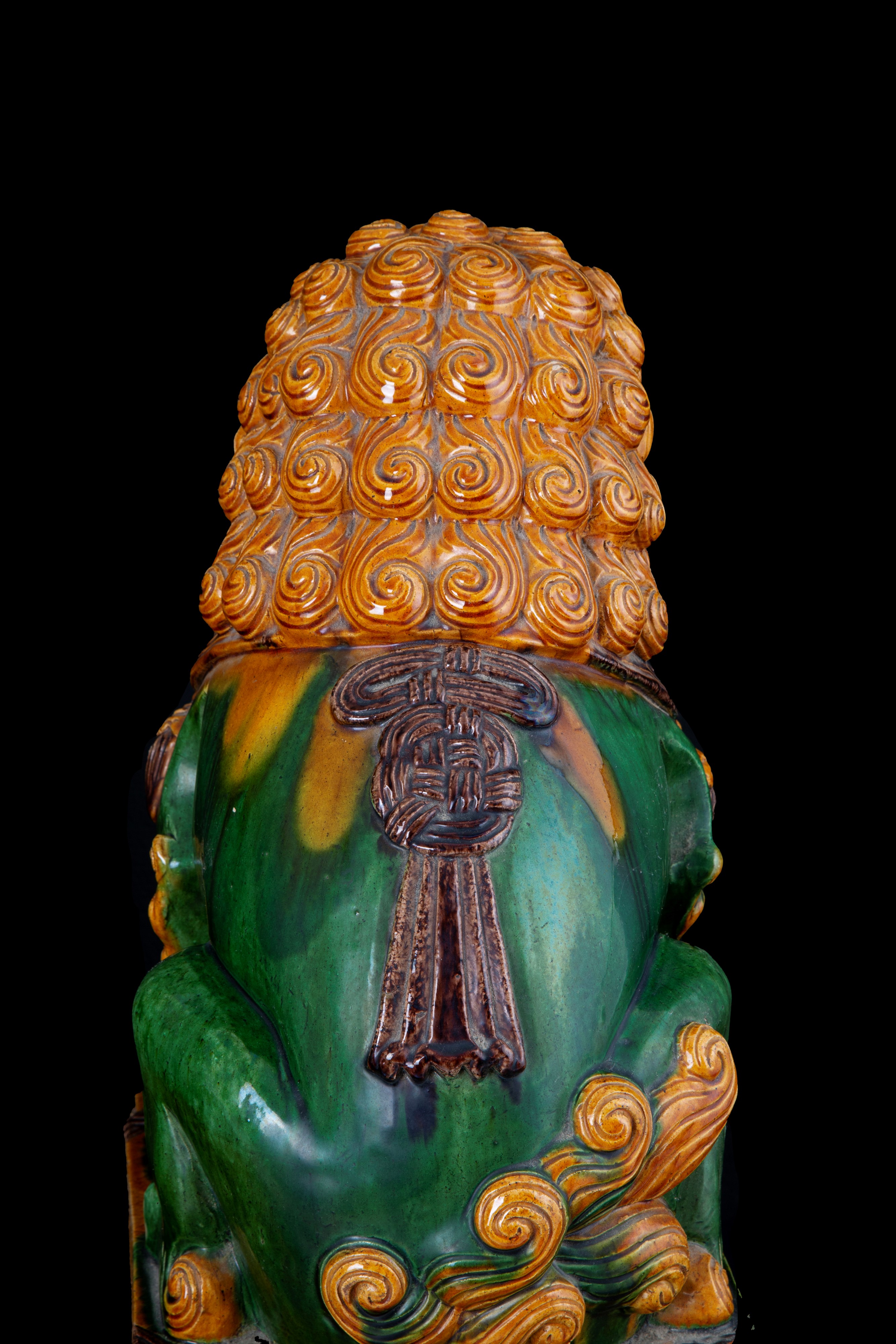 Due sculture "CANI DI FO"