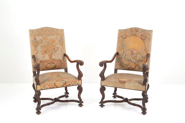 Two armchairs