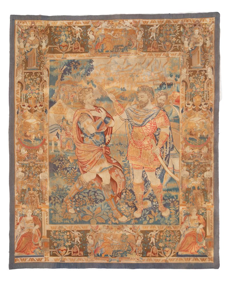 Aubusson "scene della Vita di Re Davide"