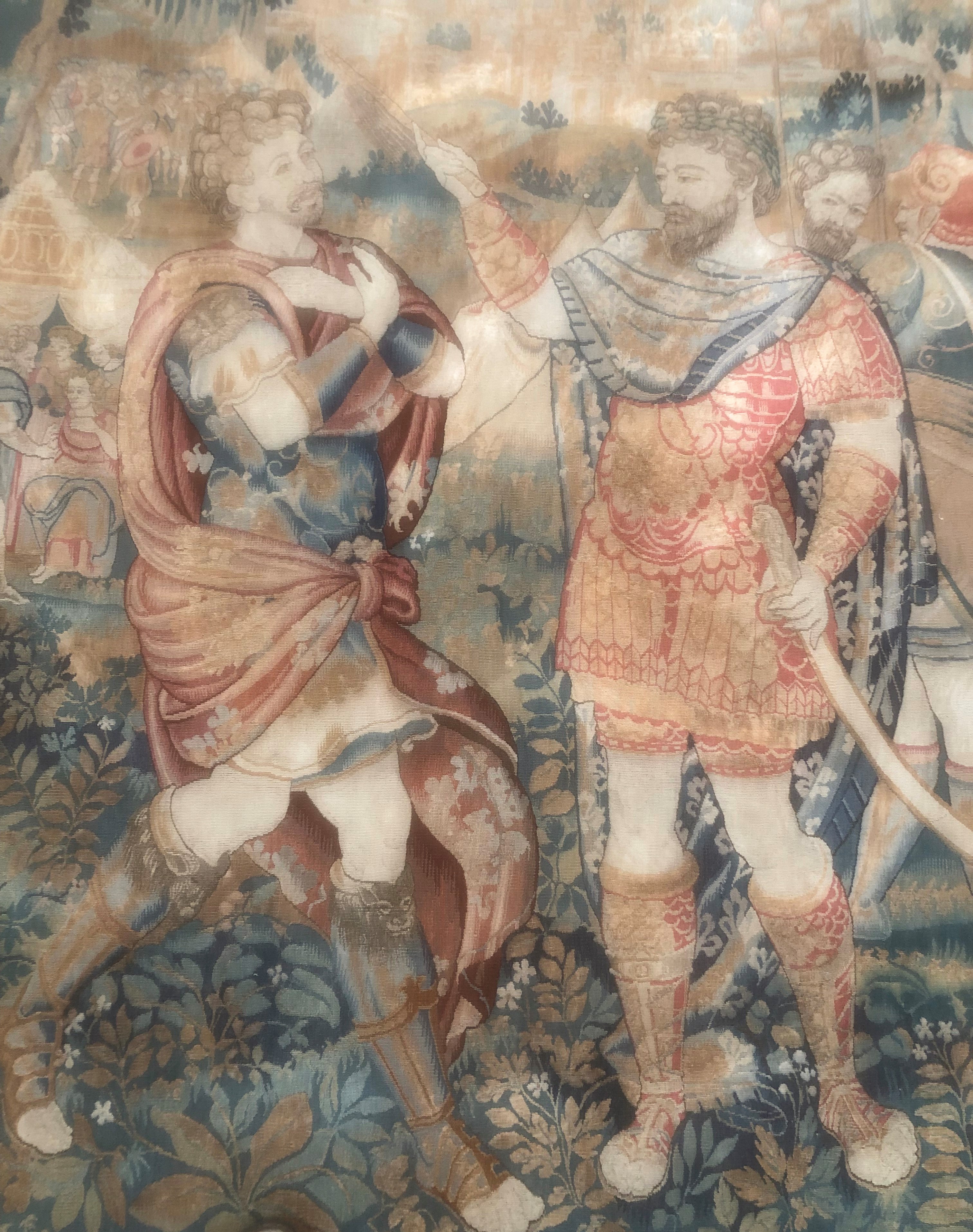 Aubusson "scene della Vita di Re Davide"