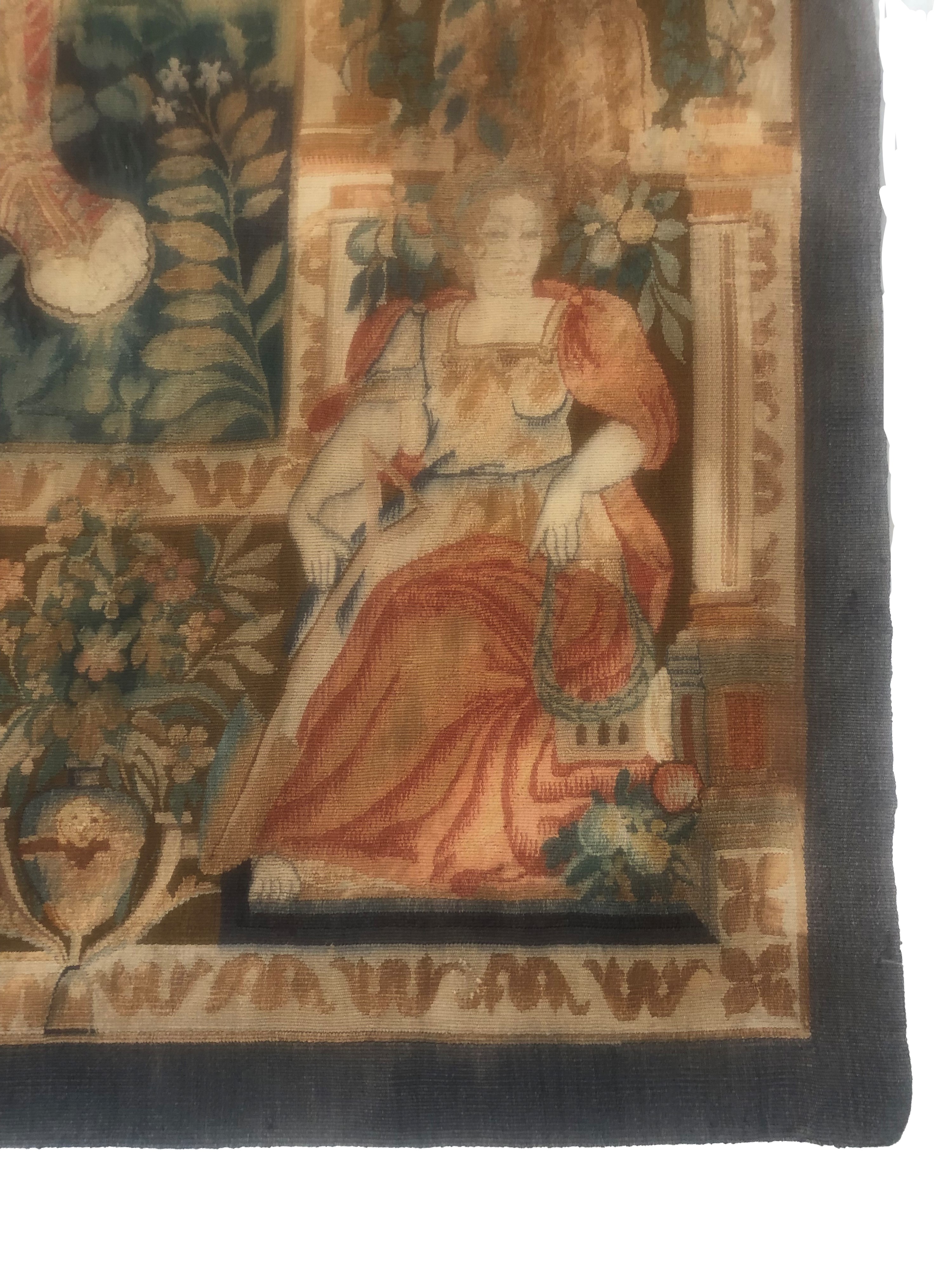 Aubusson "scene della Vita di Re Davide"