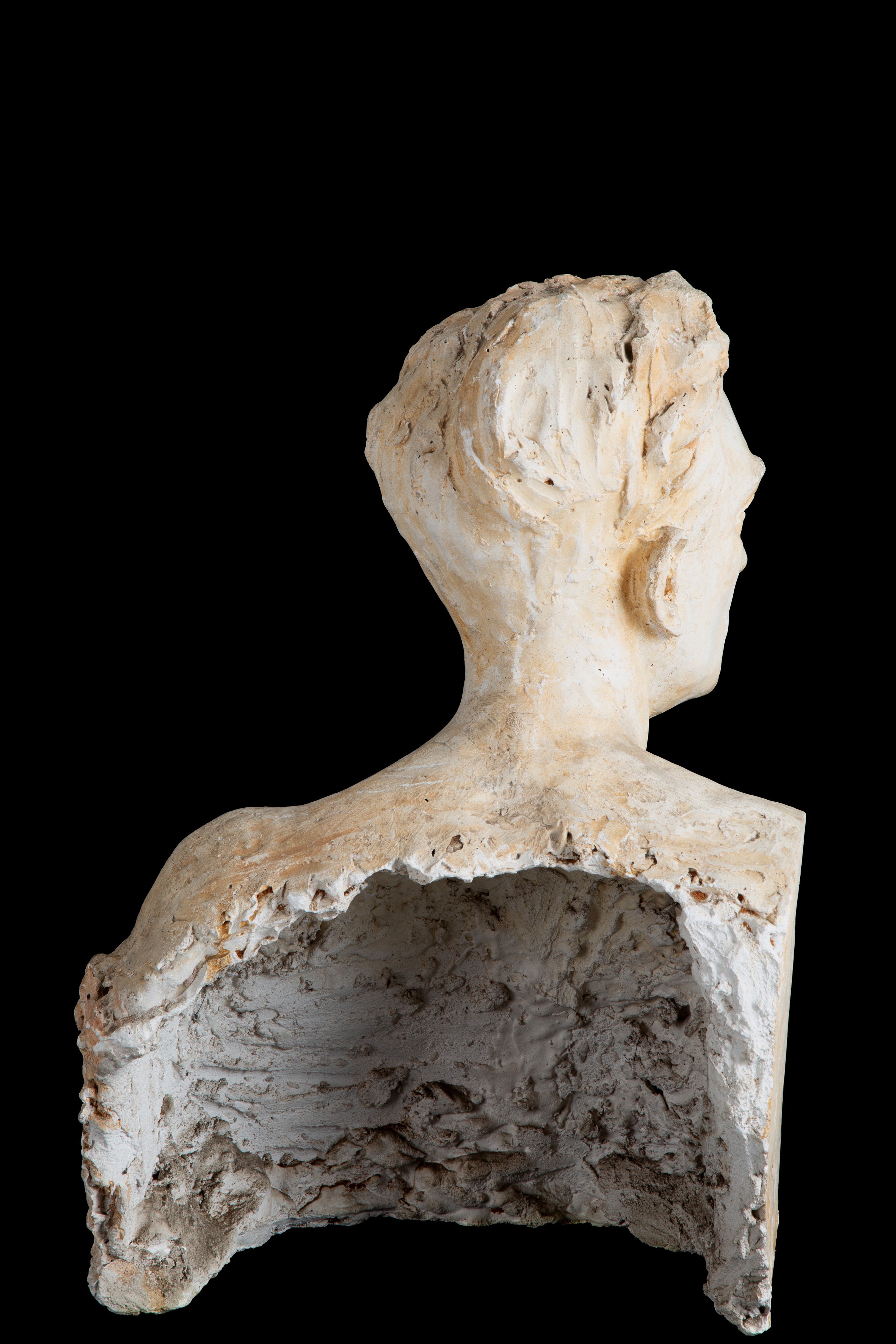 Mario Tigani - Scultura in Gesso "busto Maschile"