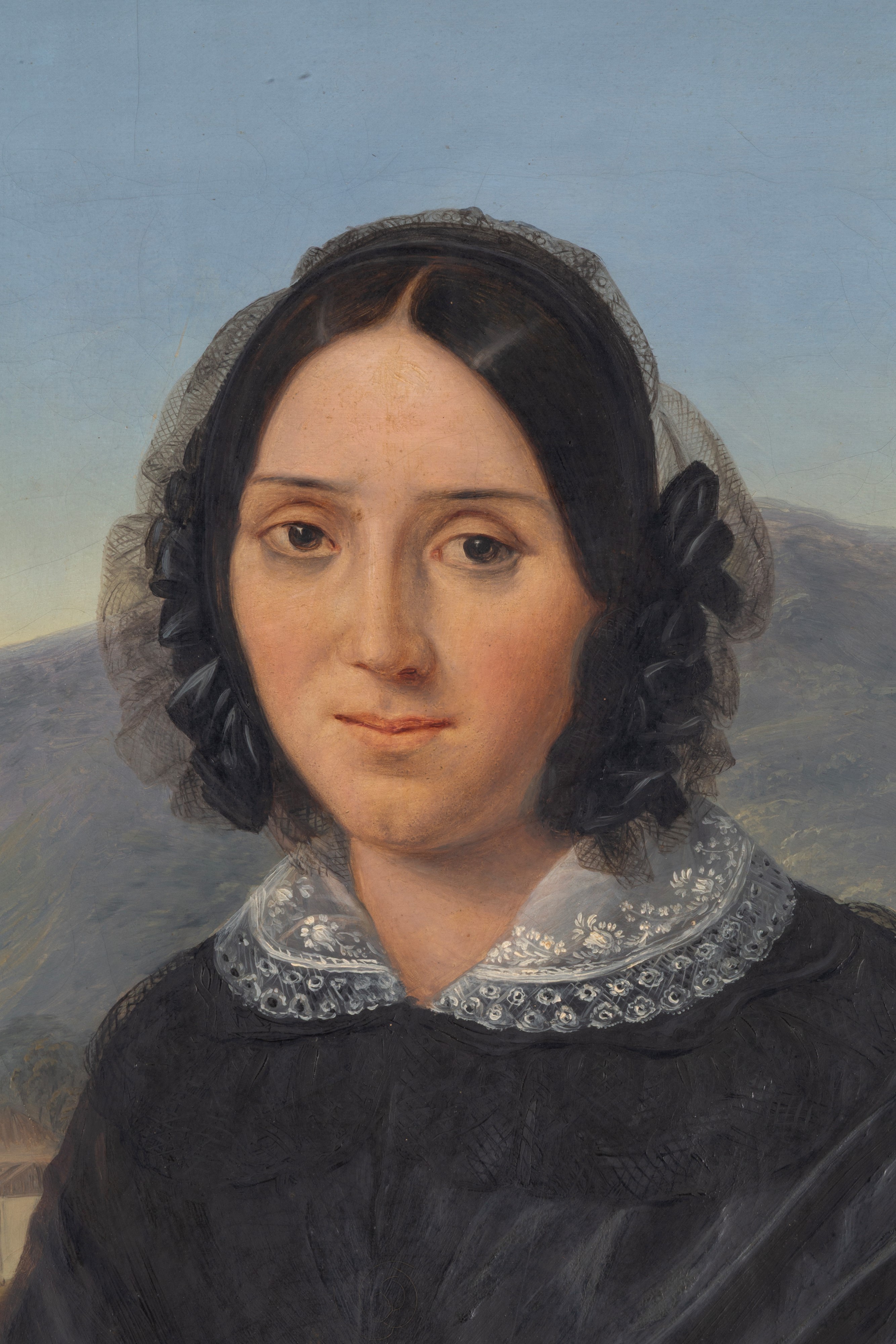 Dipinto "gentildonna con Libro"