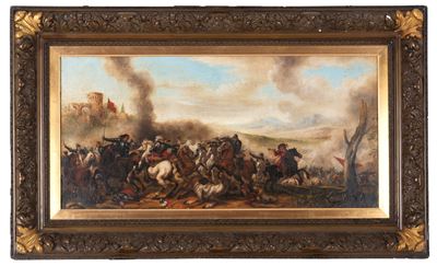 Dipinto "battaglia"