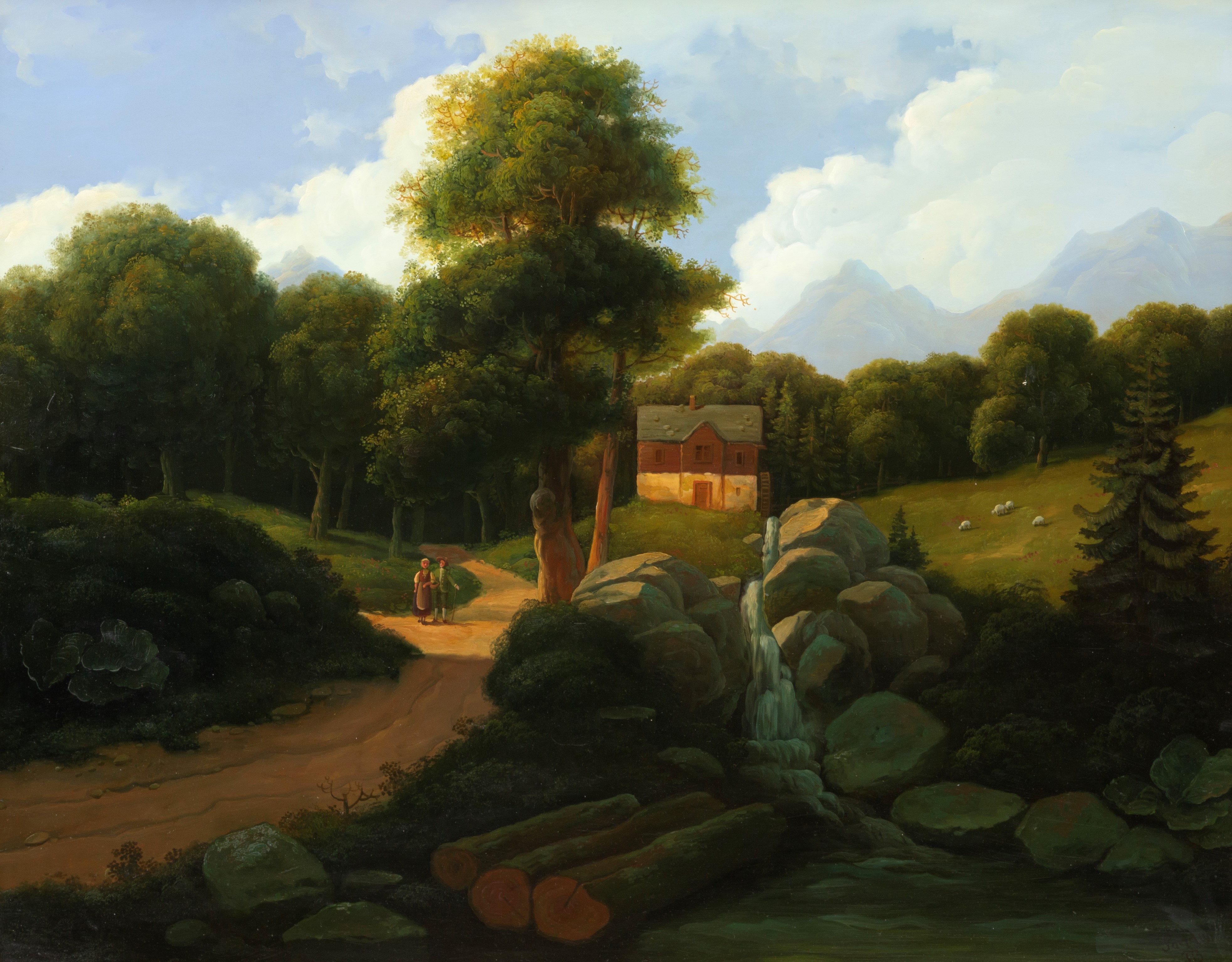 Dipinto "paesaggio"