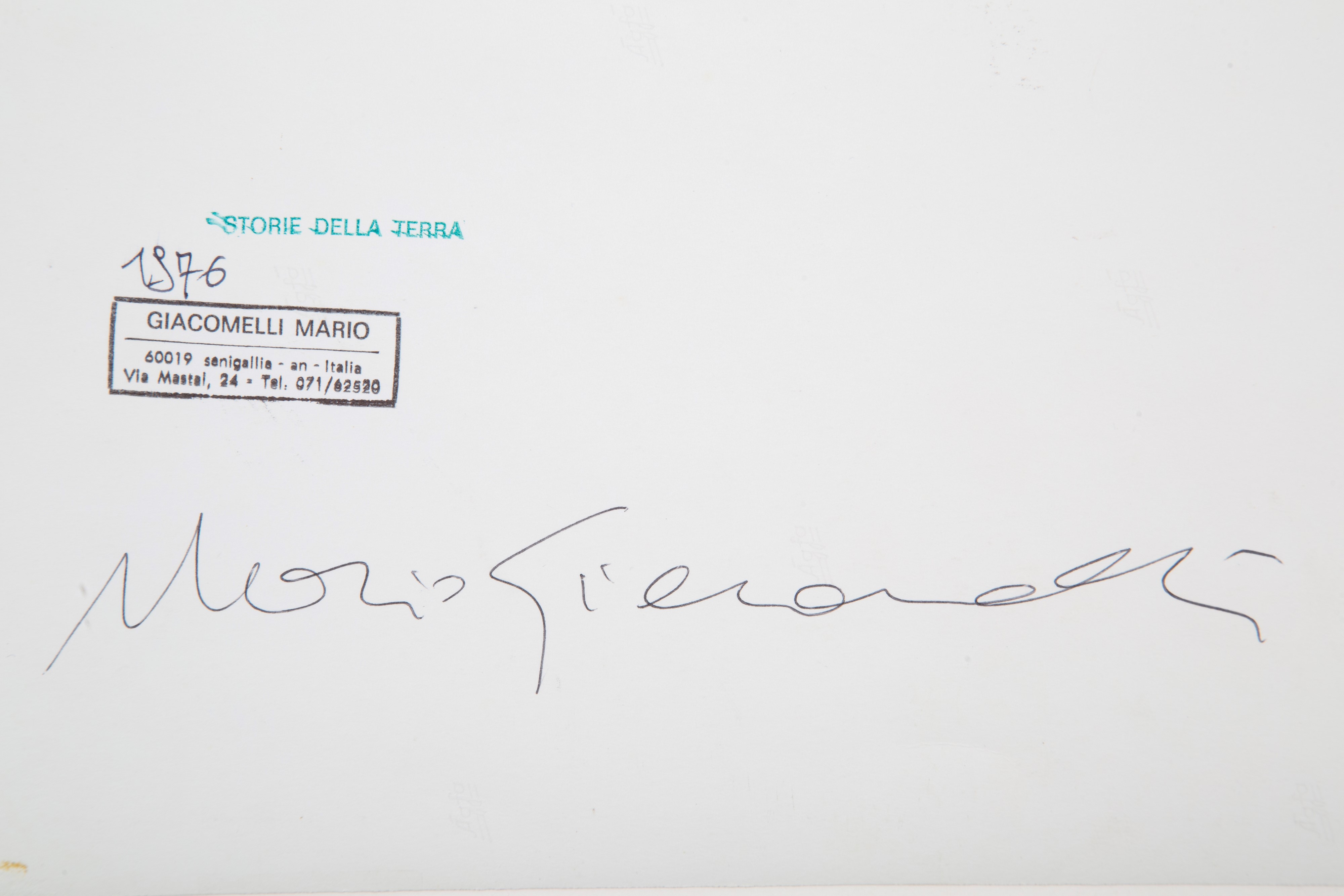 Mario Giacomelli - "storie della Terra, 1976"
