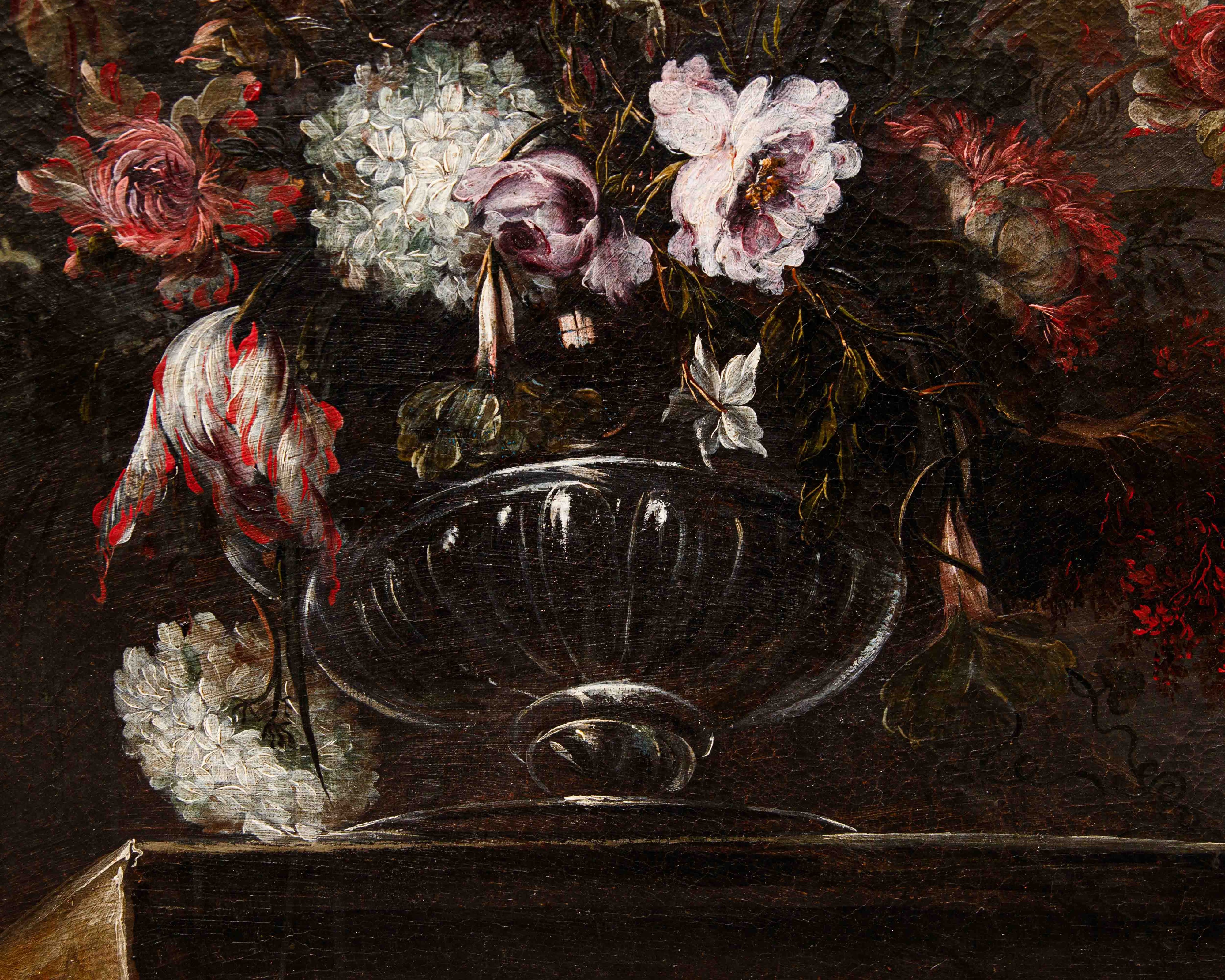 Dipinto "natura Morta con Vaso di Fiori"