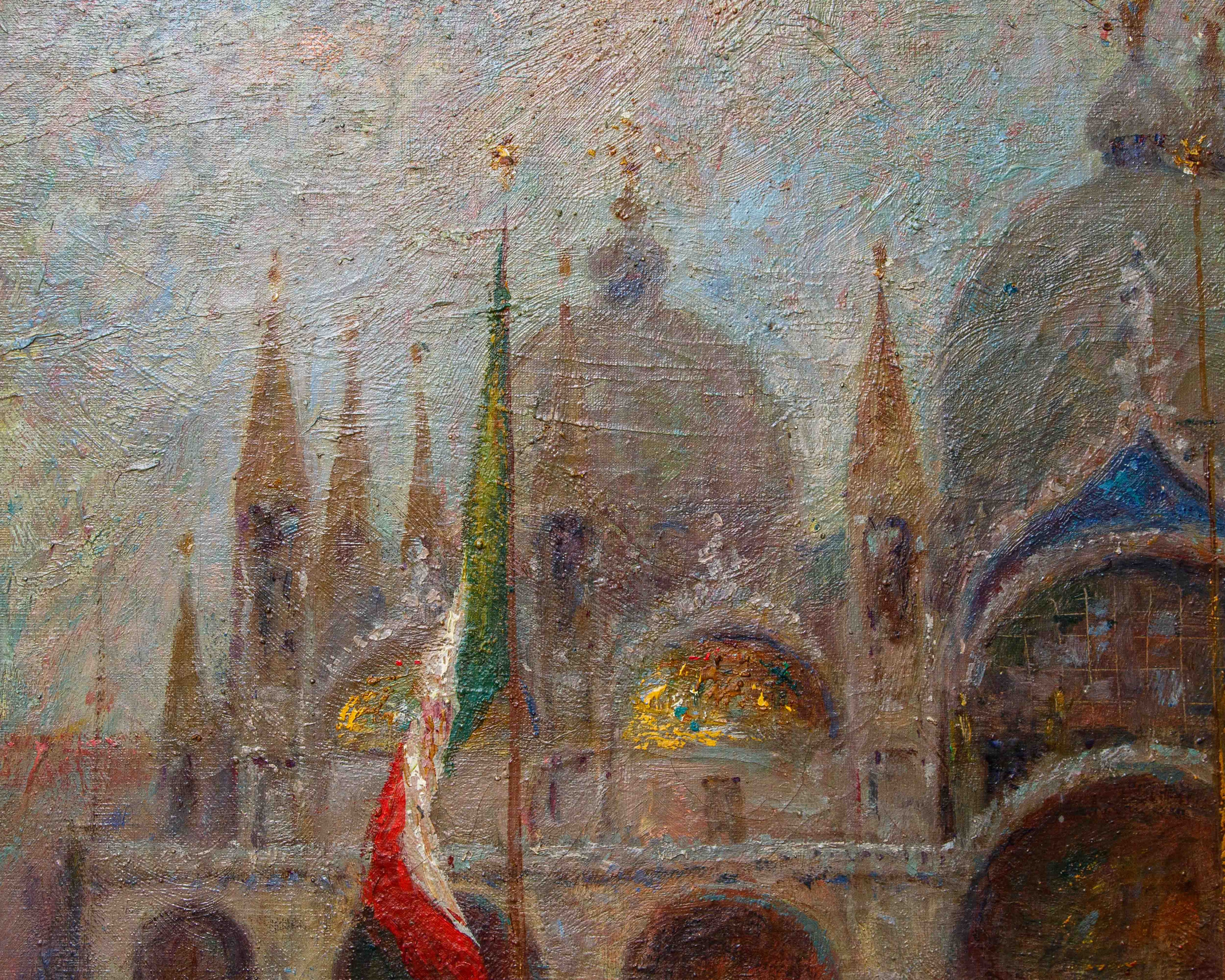 Dipinto "veduta di Piazza San Marco"