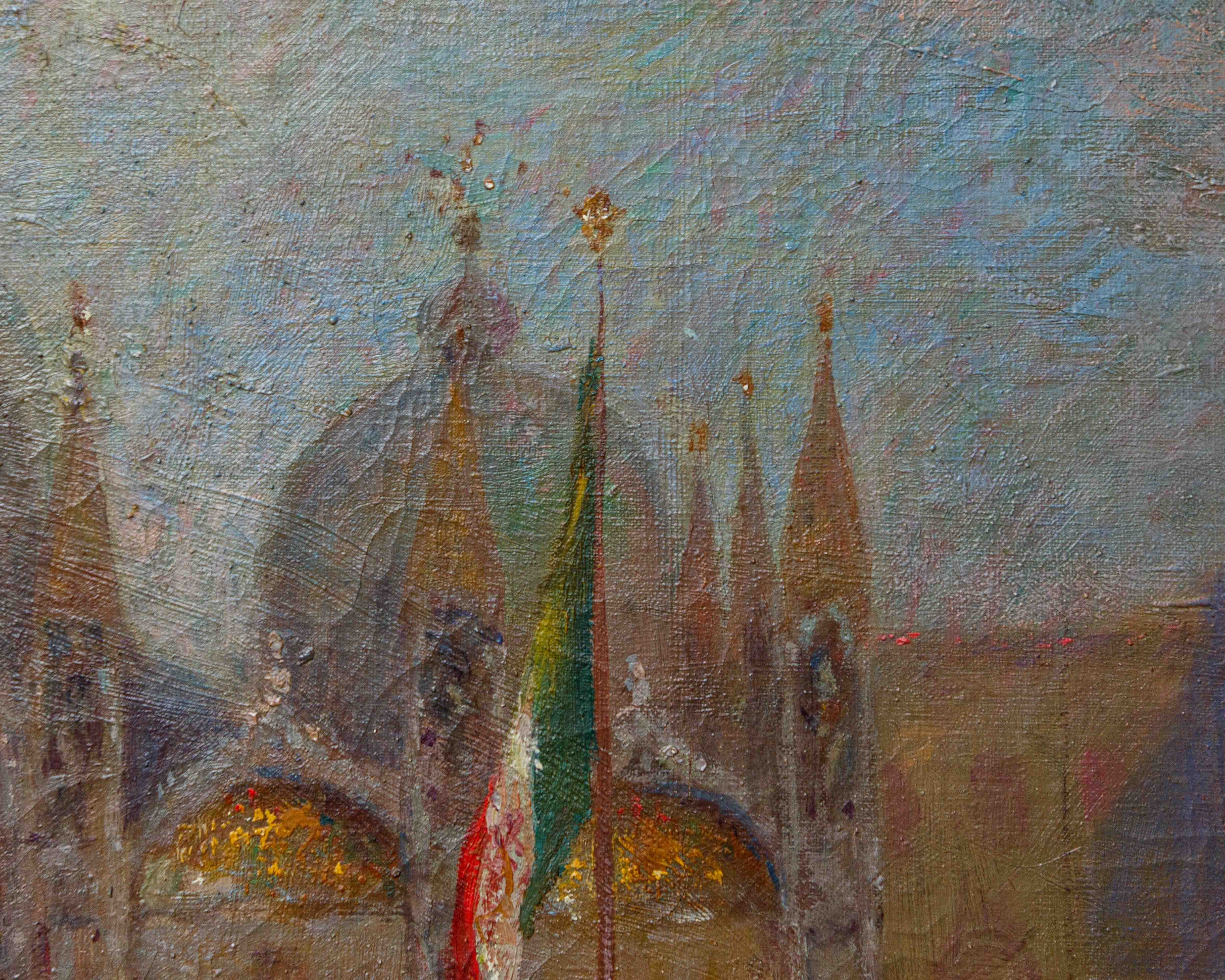 Dipinto "veduta di Piazza San Marco"