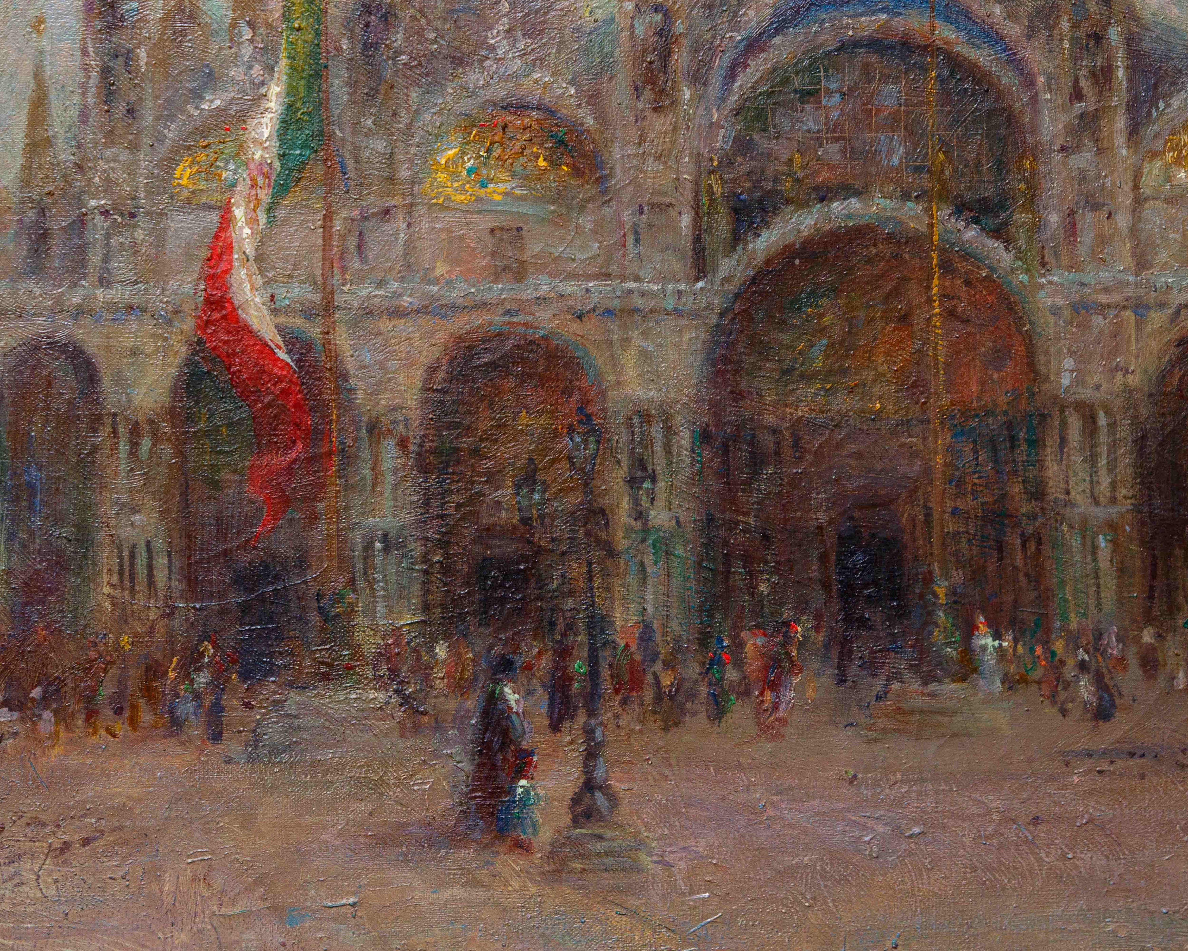 Dipinto "veduta di Piazza San Marco"