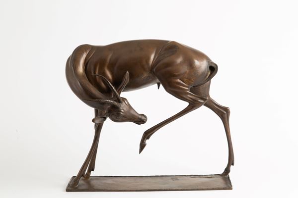 SIRIO TOFANARI - Sculpture"DEER"
