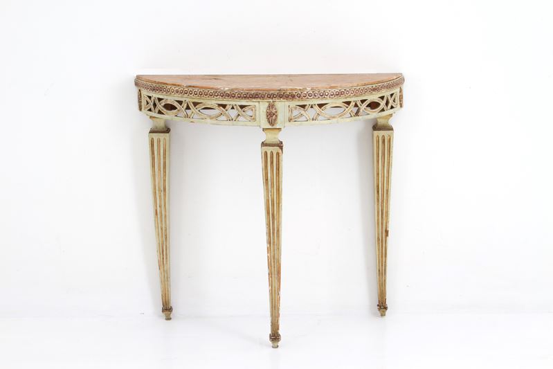 Consolle a mezza luna