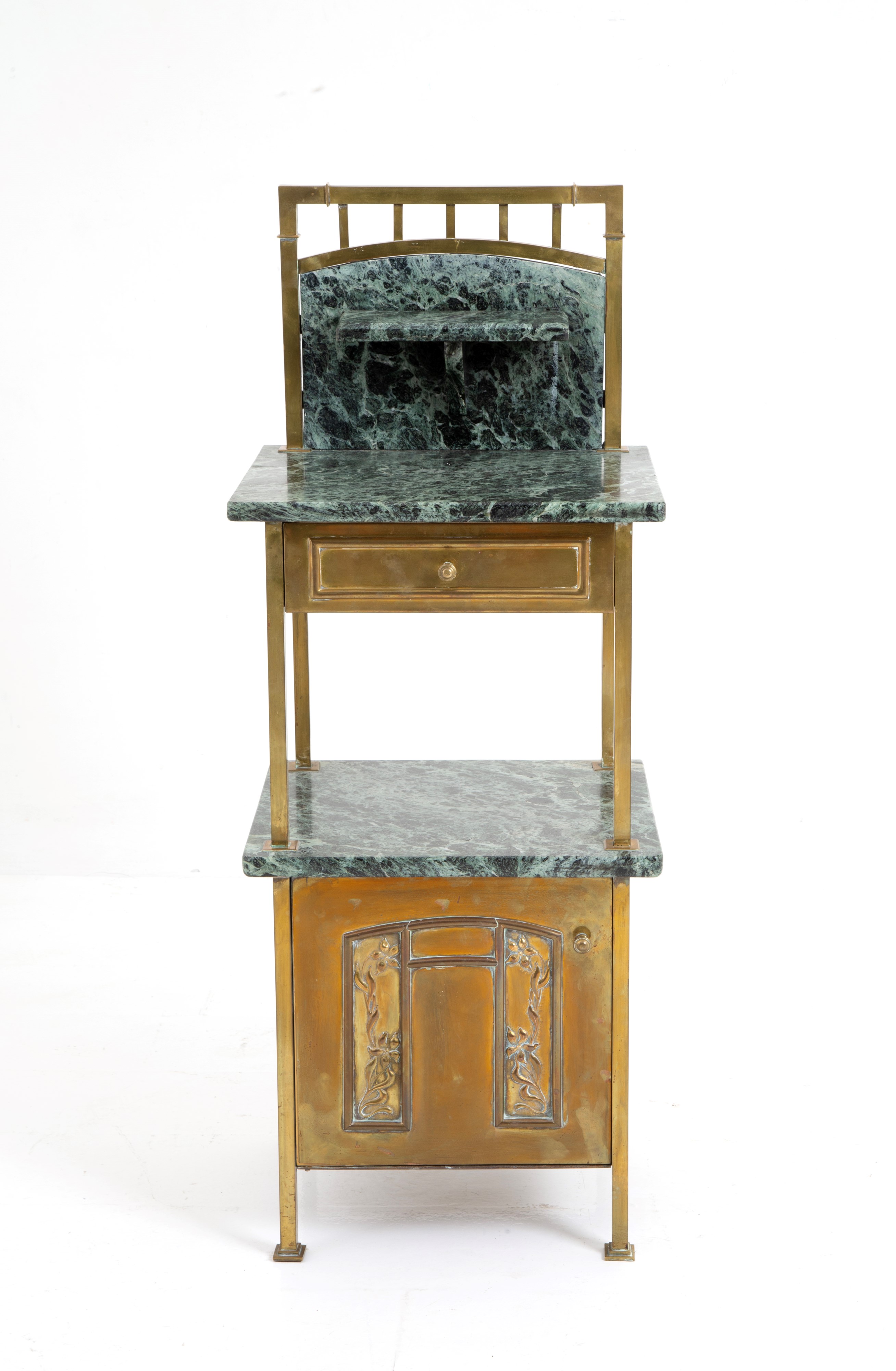 Comodino in Ottone