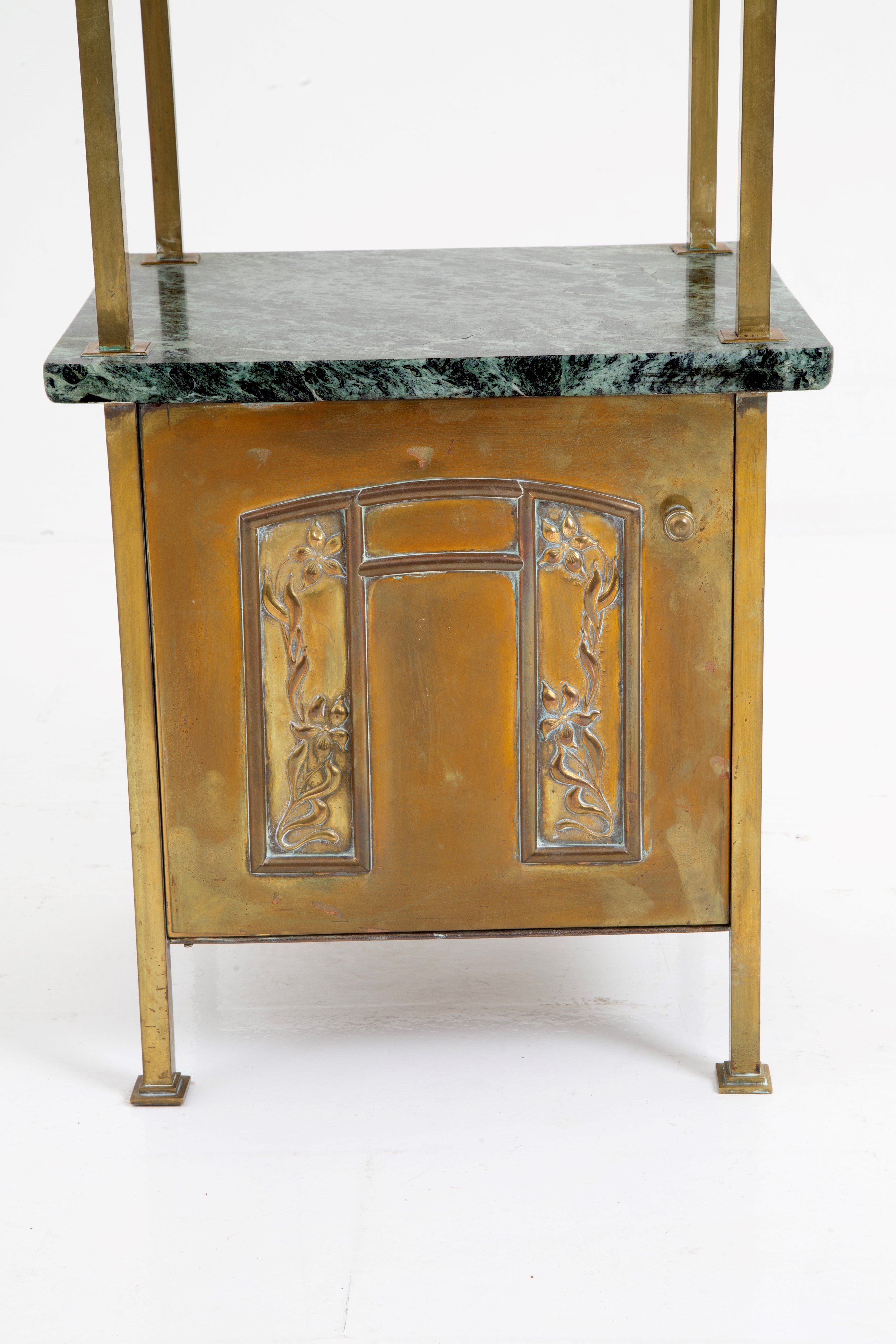 Comodino in Ottone
