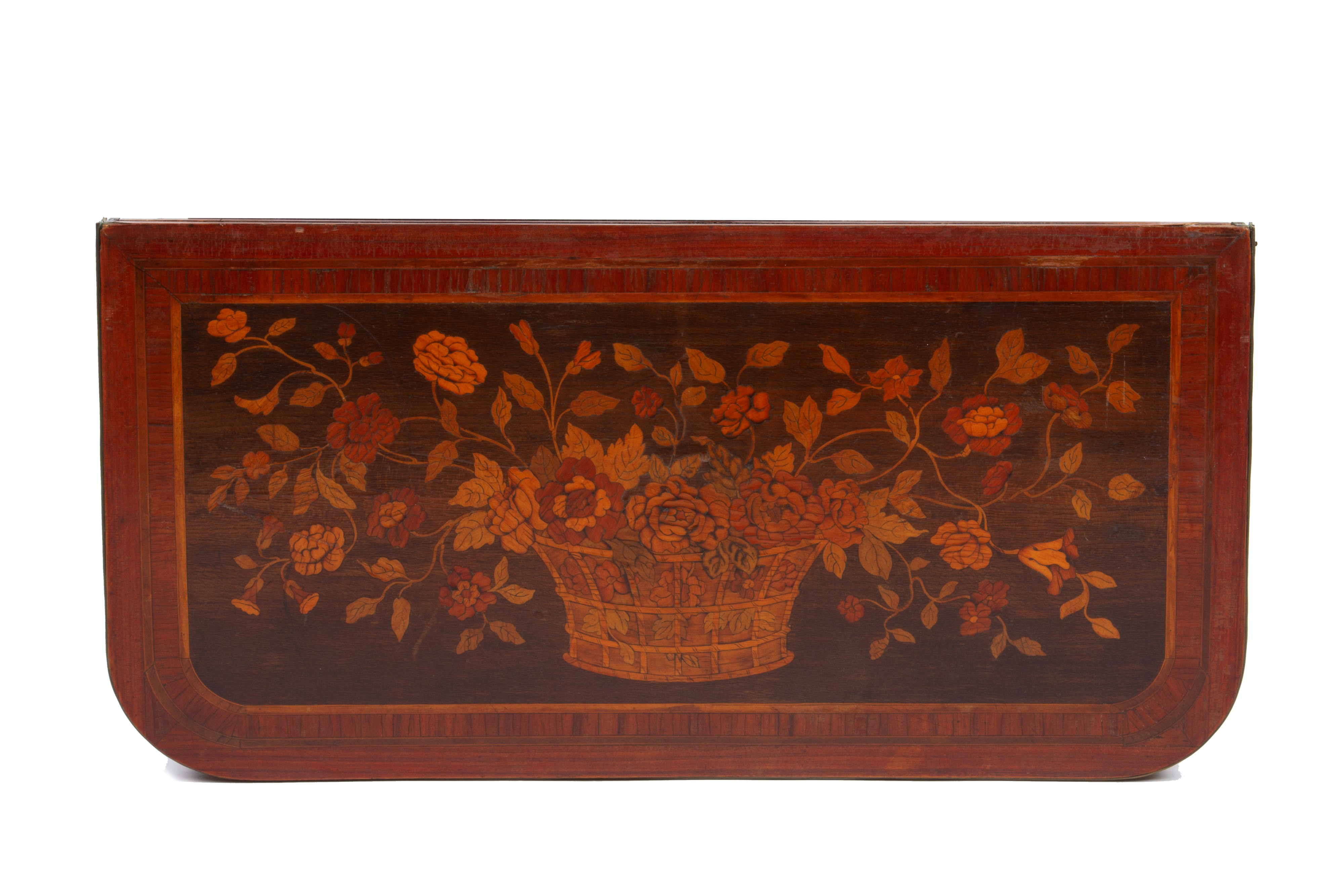 Tavolino da gioco in legno intarsiato e bronzo, Francia, Metà XIX secolo