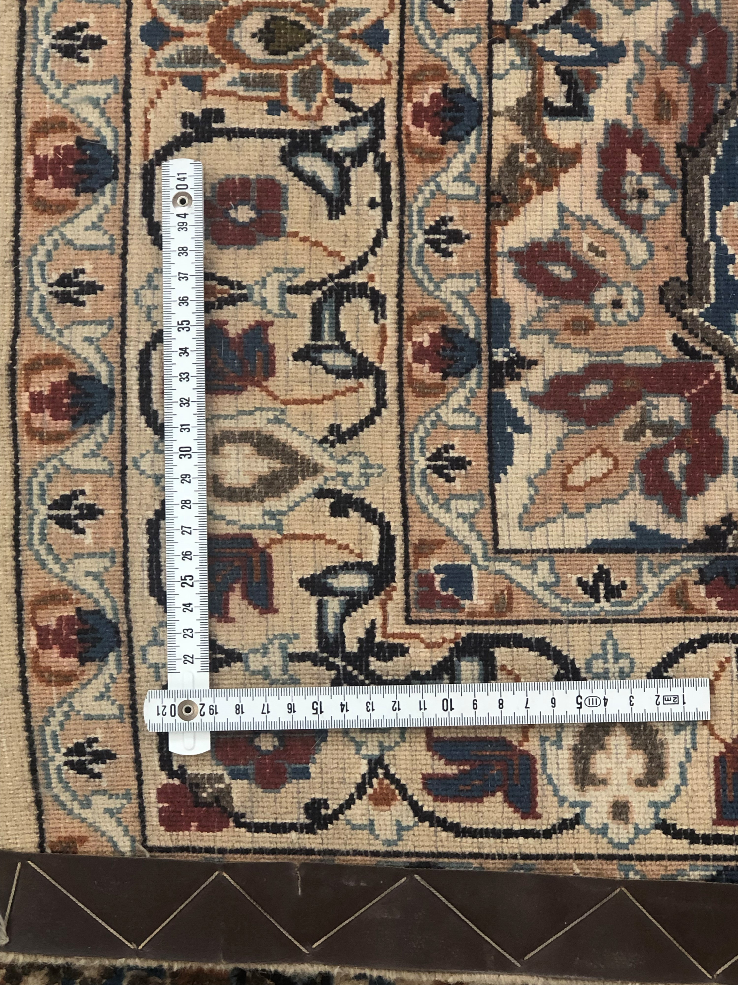 Tappeto Nain in lana e seta. Persia