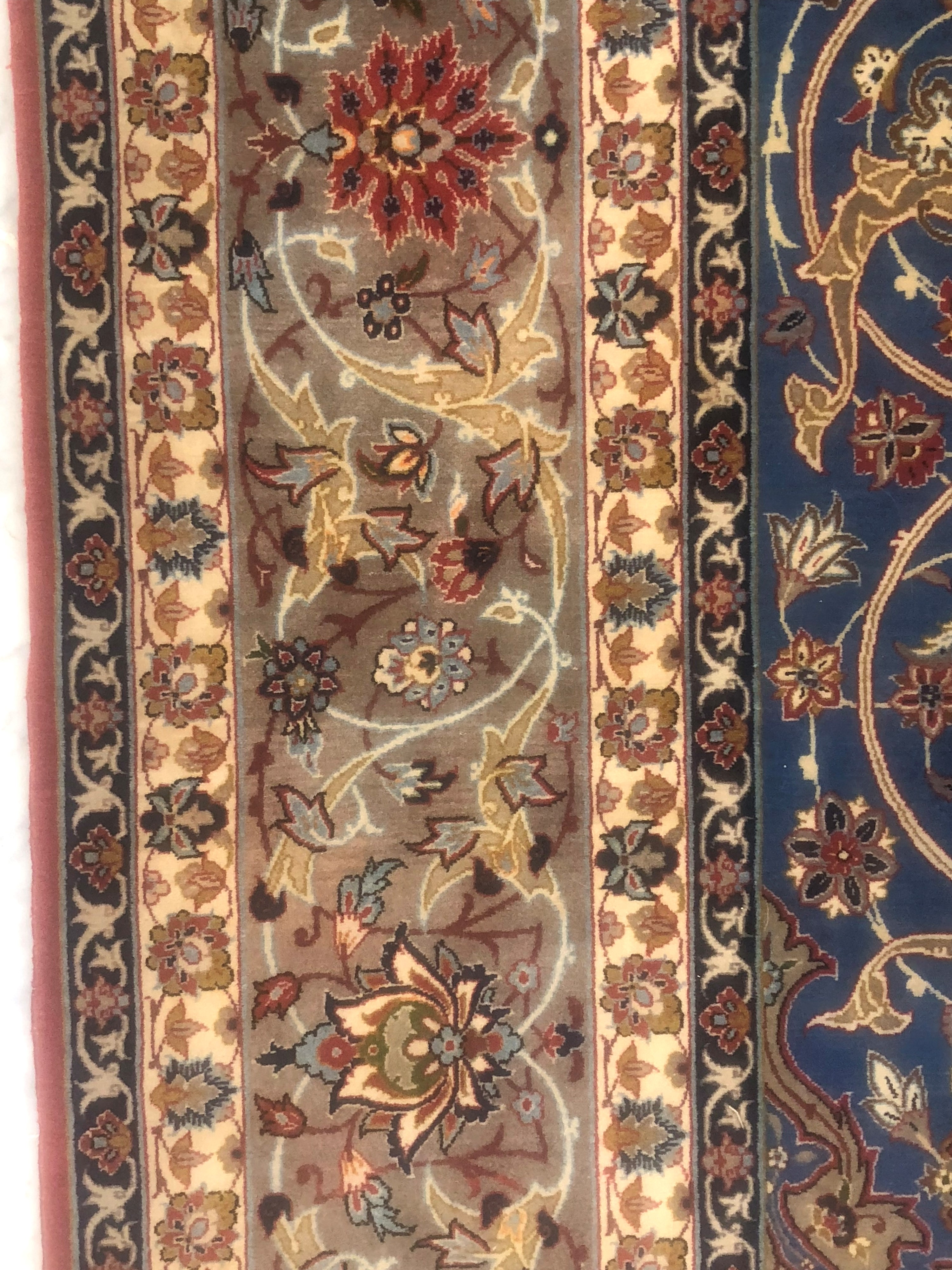 Tappeto Isfhan, Persia, firmato Daehgani, lana e seta, ca. Inizi XX secolo