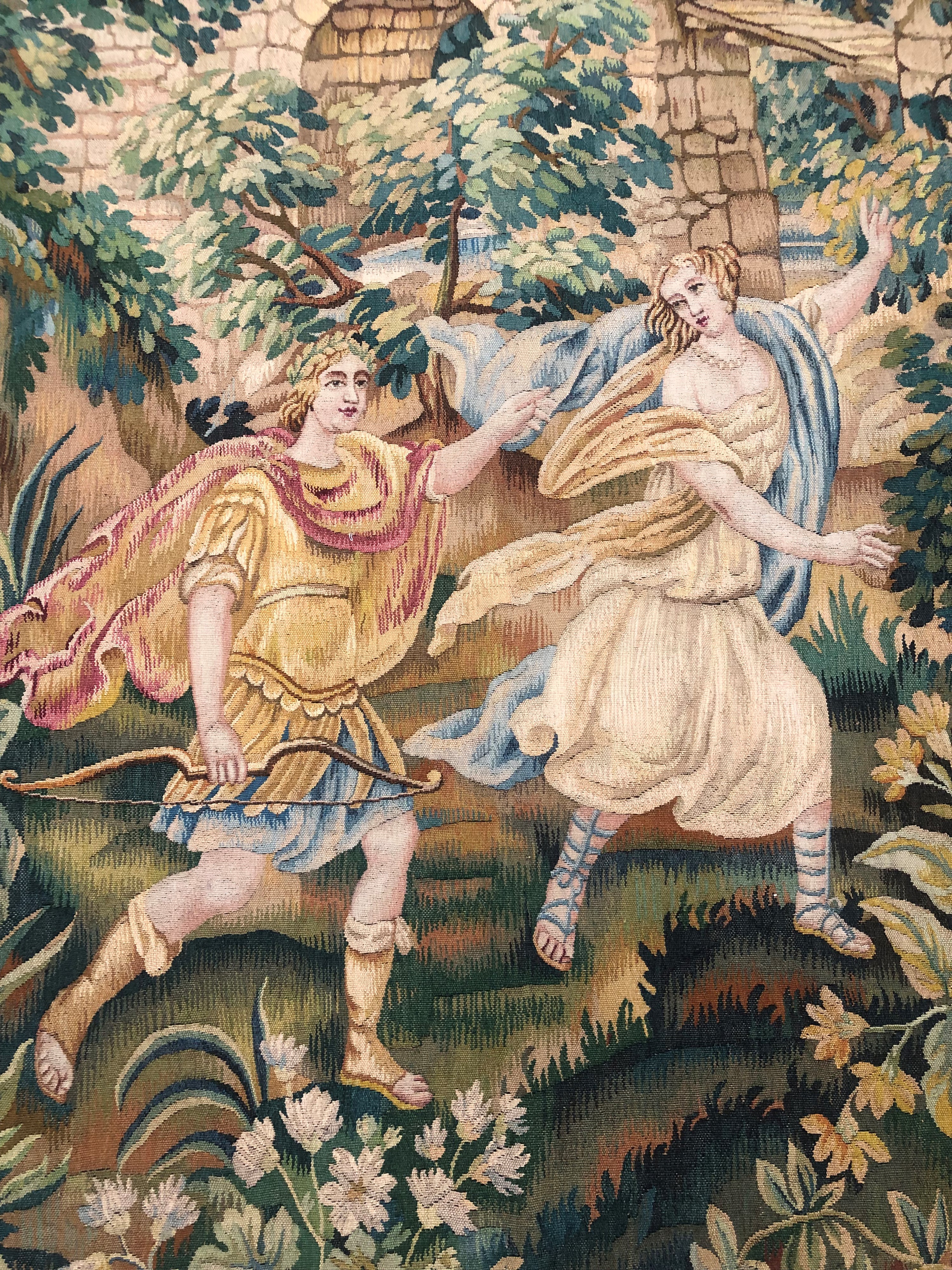 Arazzo fiammingo, Scena mitologica, XIX secolo