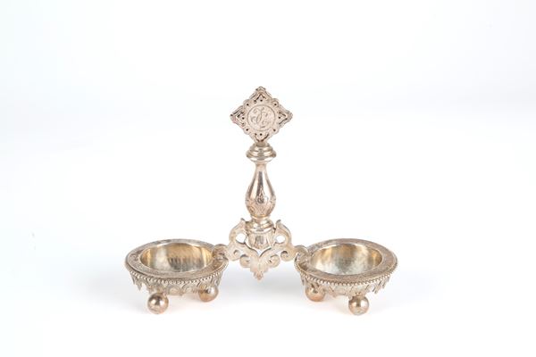 Saliera in argento