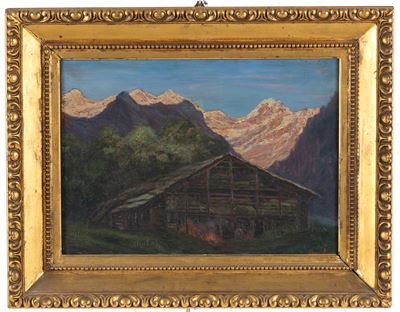 Floriani Maria, Riva Valsabbia, olio su tavoletta