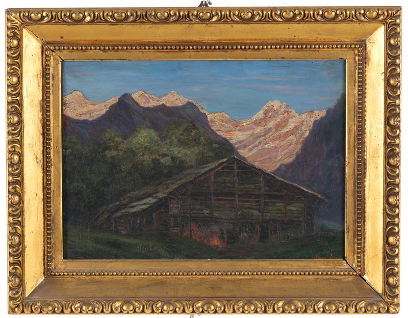 Floriani Maria, Riva Valsabbia, olio su tavoletta