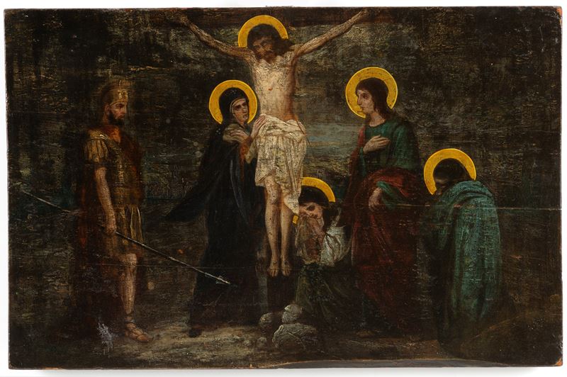 Dipinto "CROCIFISSIONE"