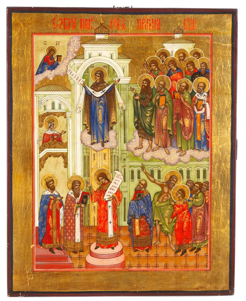 Icona "PROTEZIONE DELLA VERGINE"