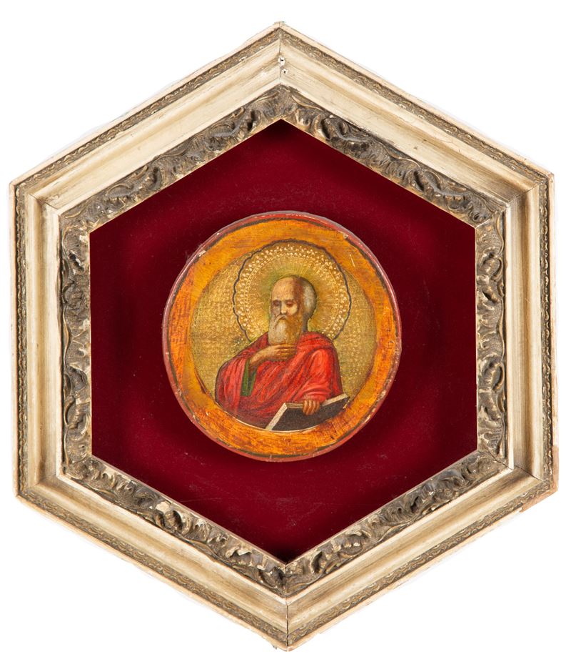 Icona tonda "SAN PIETRO APOSTOLO"