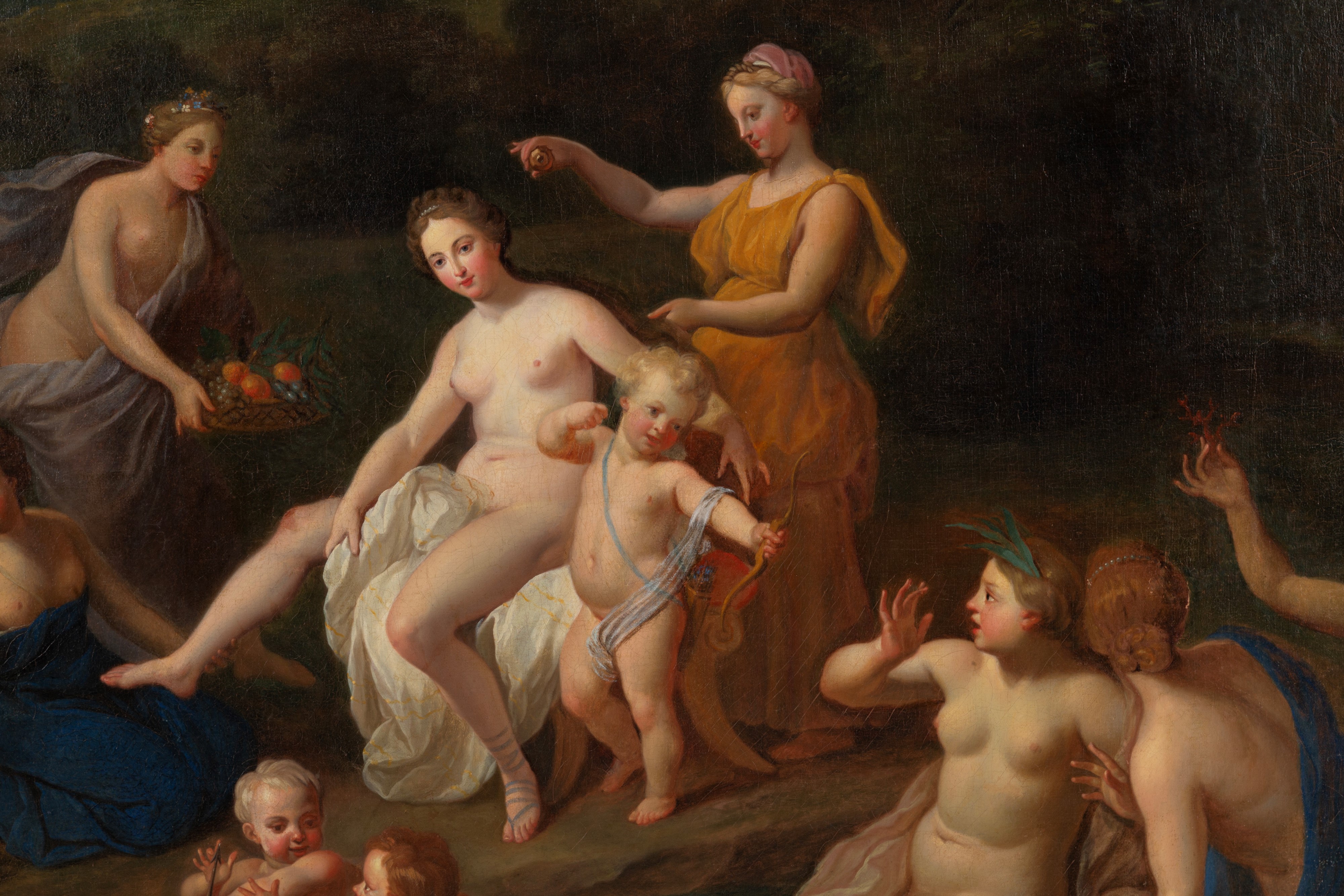 Louis De Boulogne II - Toilette di Venere, olio su tela