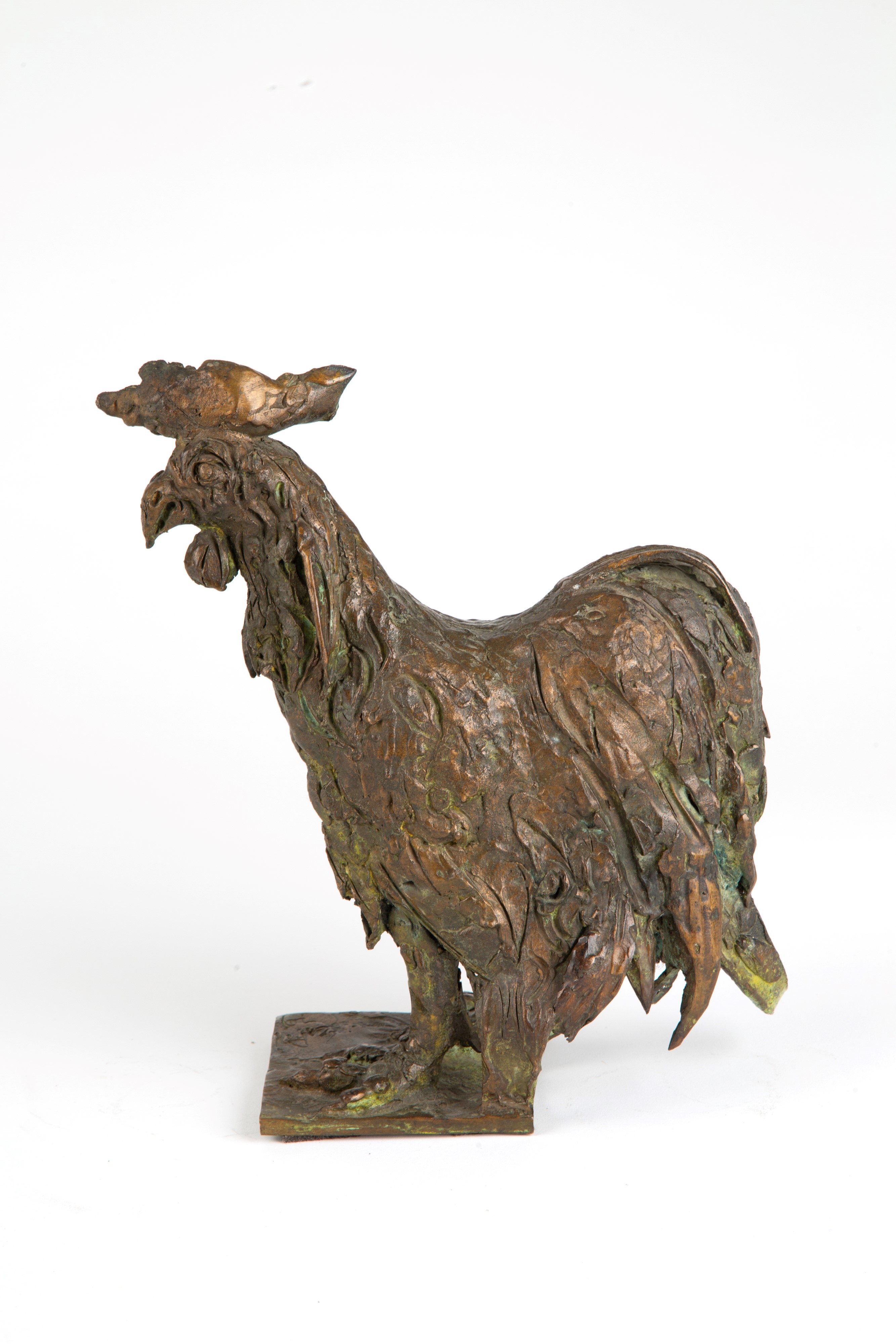 Scultura in bronzo, Gallo, 1979