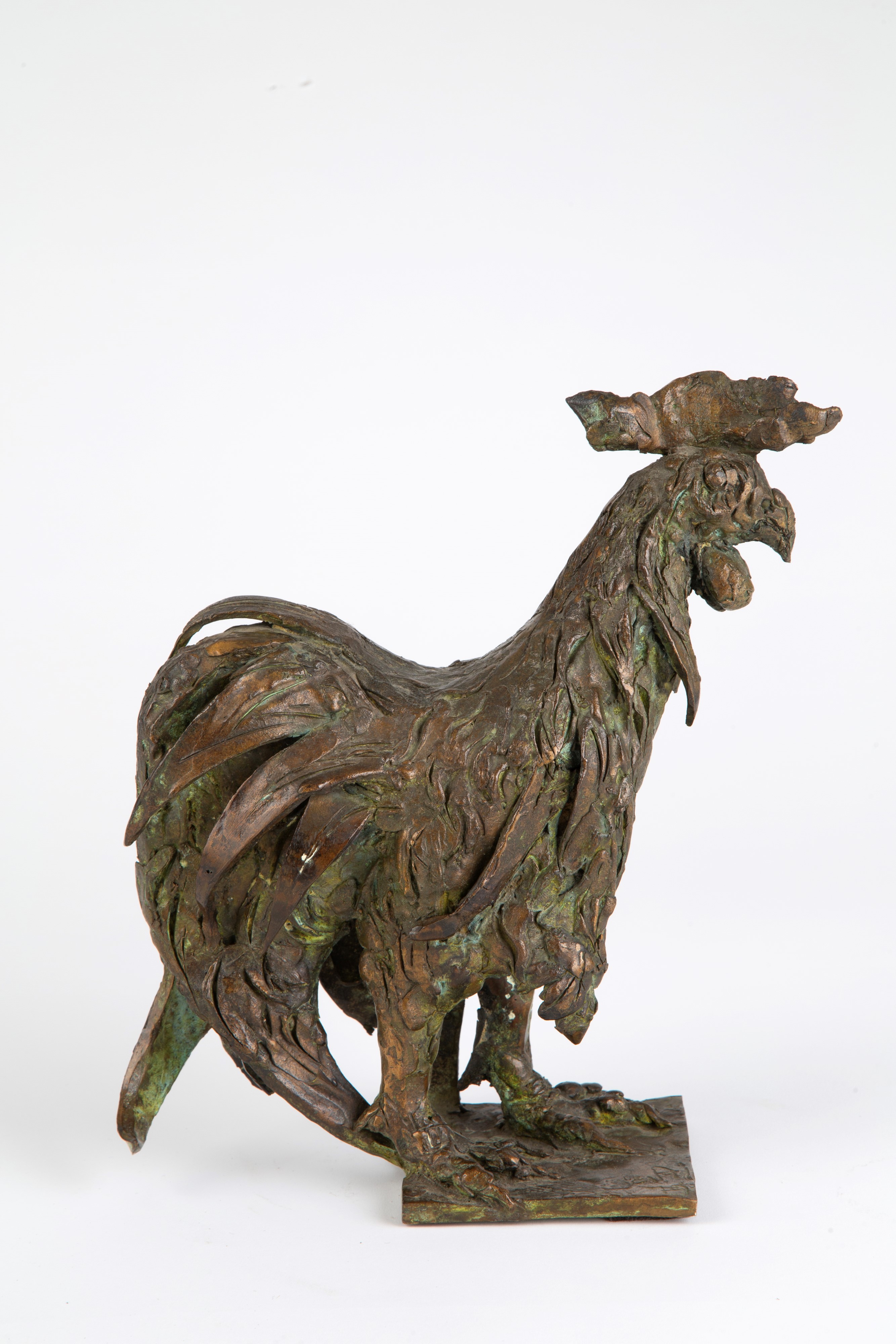 Scultura in bronzo, Gallo, 1979
