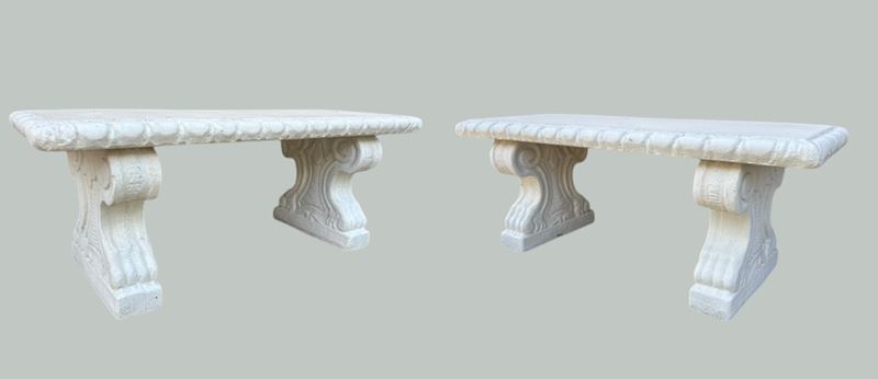 Coppia di panchine