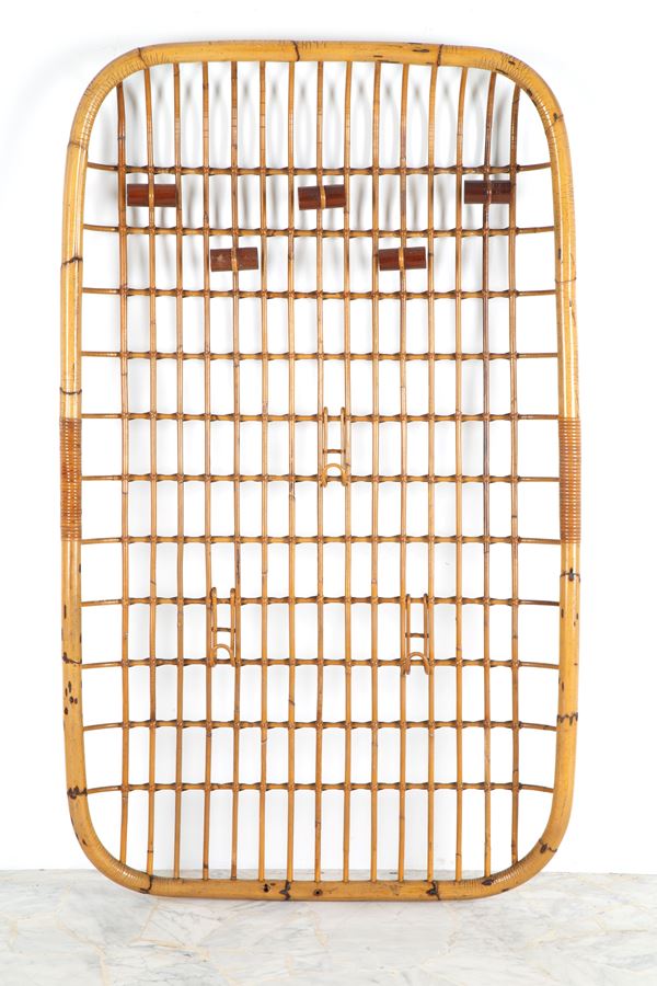 VON BOHR  OLAF - Appendiabiti in rattan