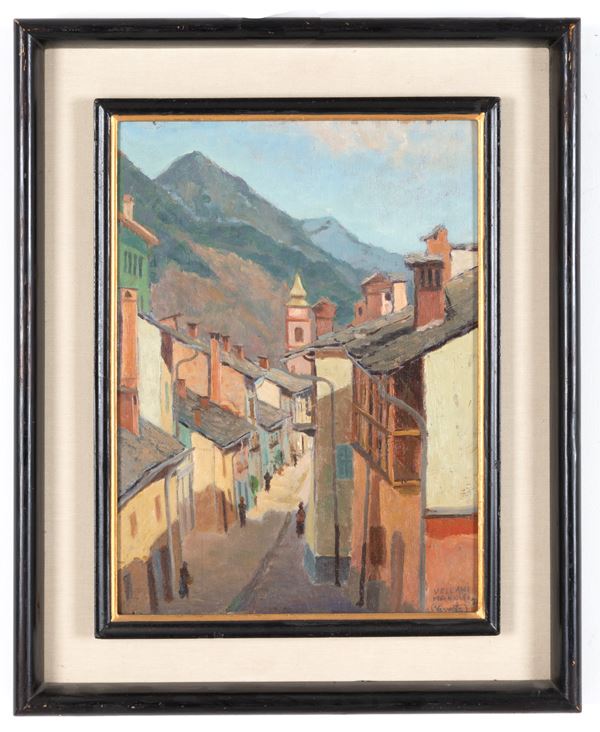 MARIO VELLANI MARCHI - Dipinto "VERNATE"