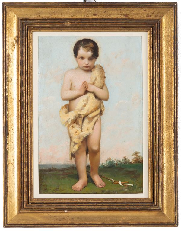 NARCISO MALATESTA - Dipinto "SAN GIOVANNINO"