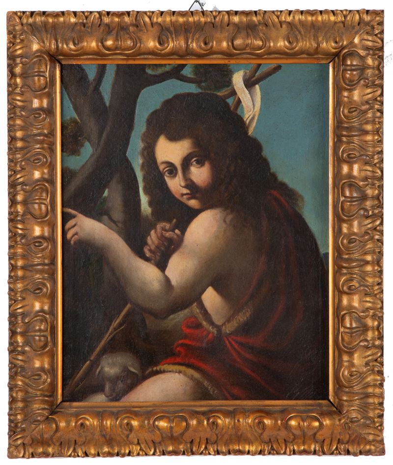 Autore Ignoto, San Giovannino, olio su tela