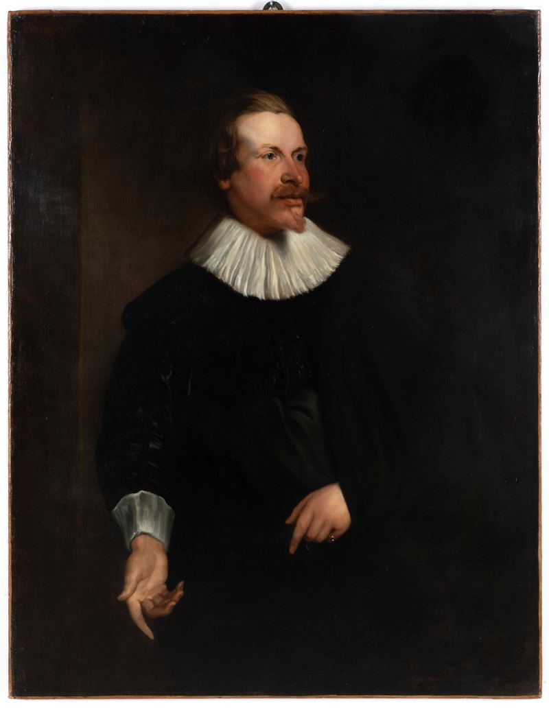 Autore ignoto, Ritratto di gentiluomo, olio su tela