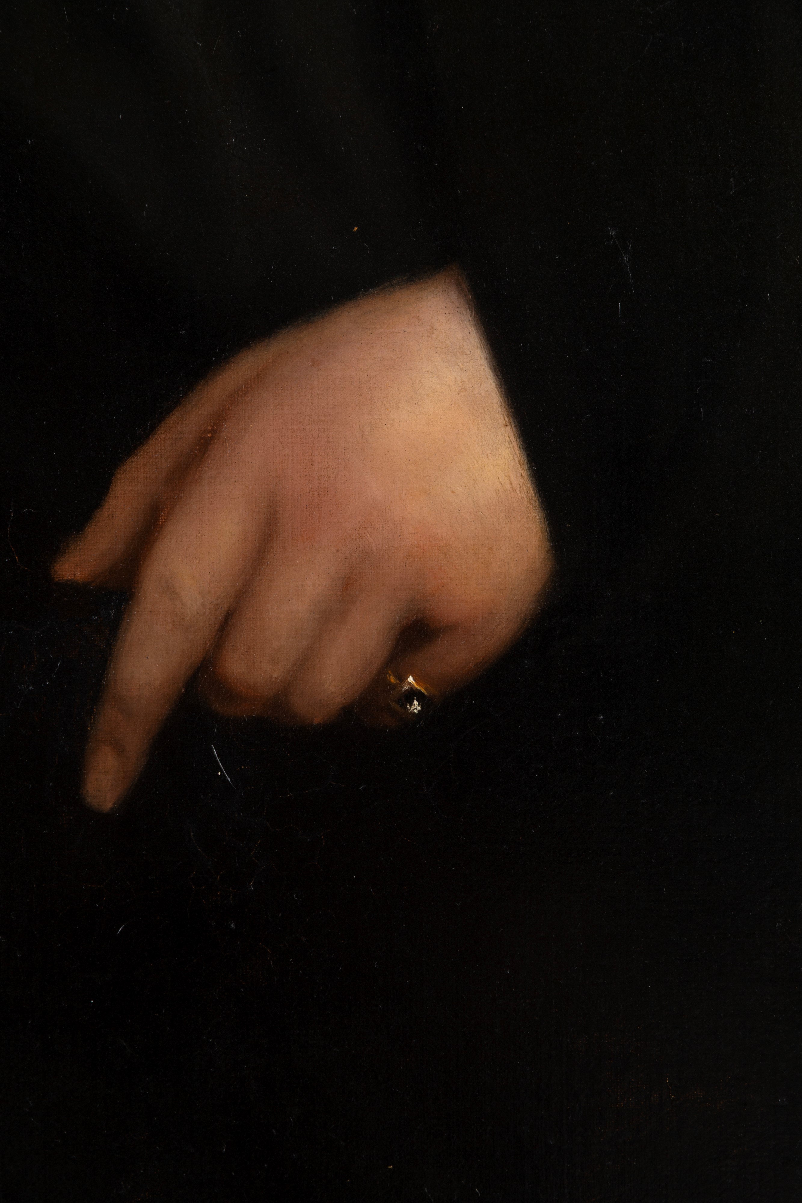 Autore ignoto, Ritratto di gentiluomo, olio su tela