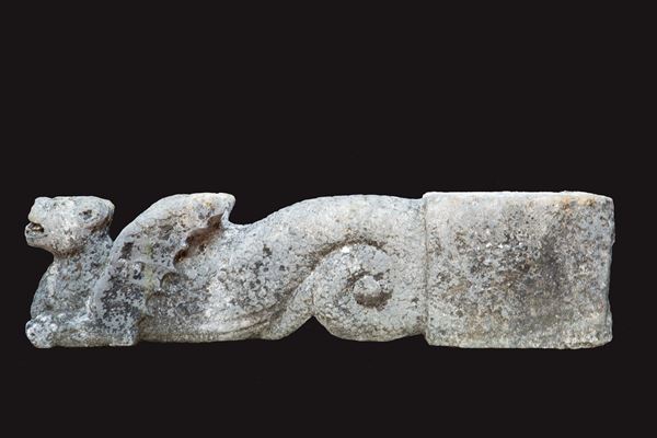 Stone sculpture "FANTASTIC ANIMAL"