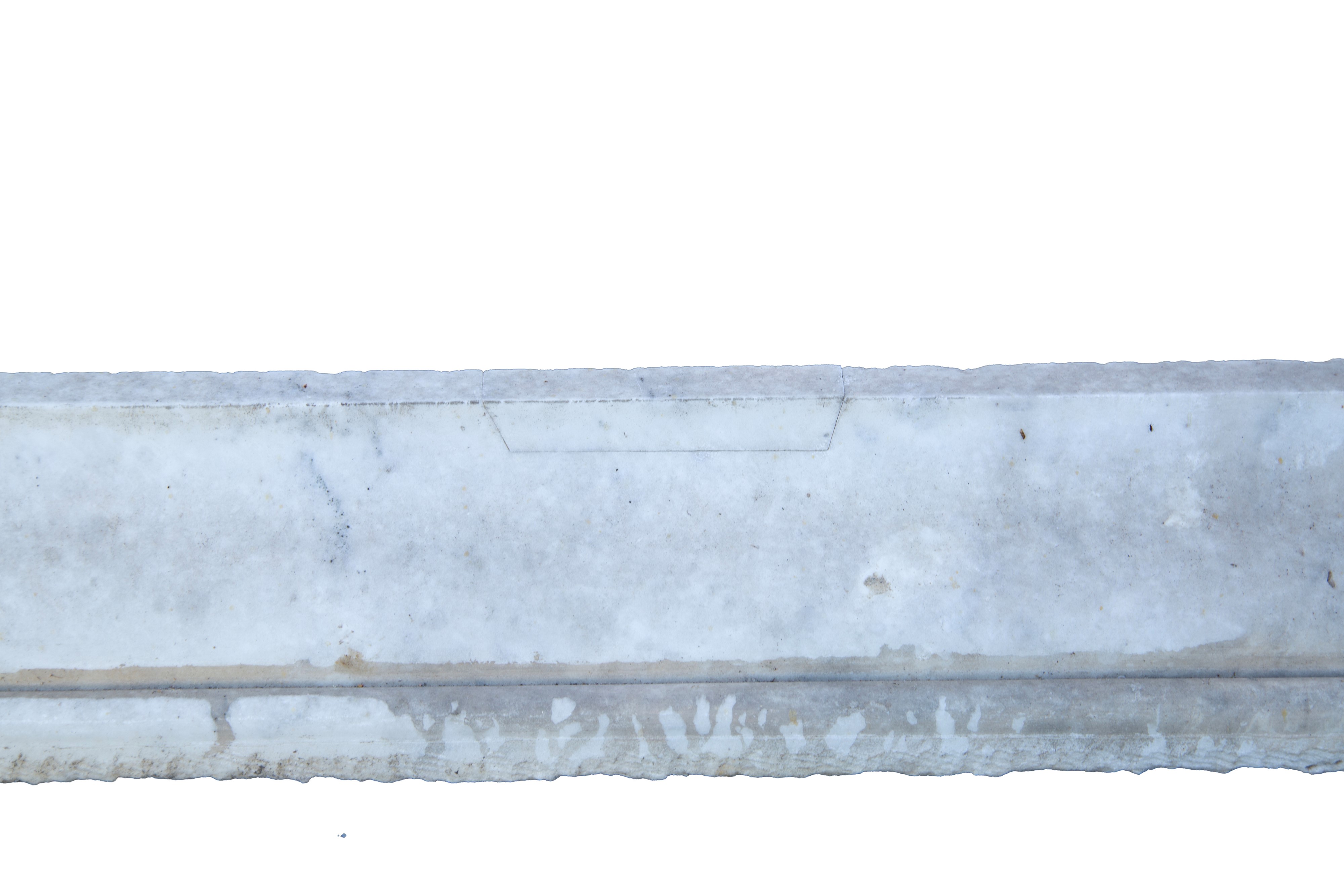 Lastra in marmo con iscrizione 'Sala dei benefattori', 8x199x8 cm
