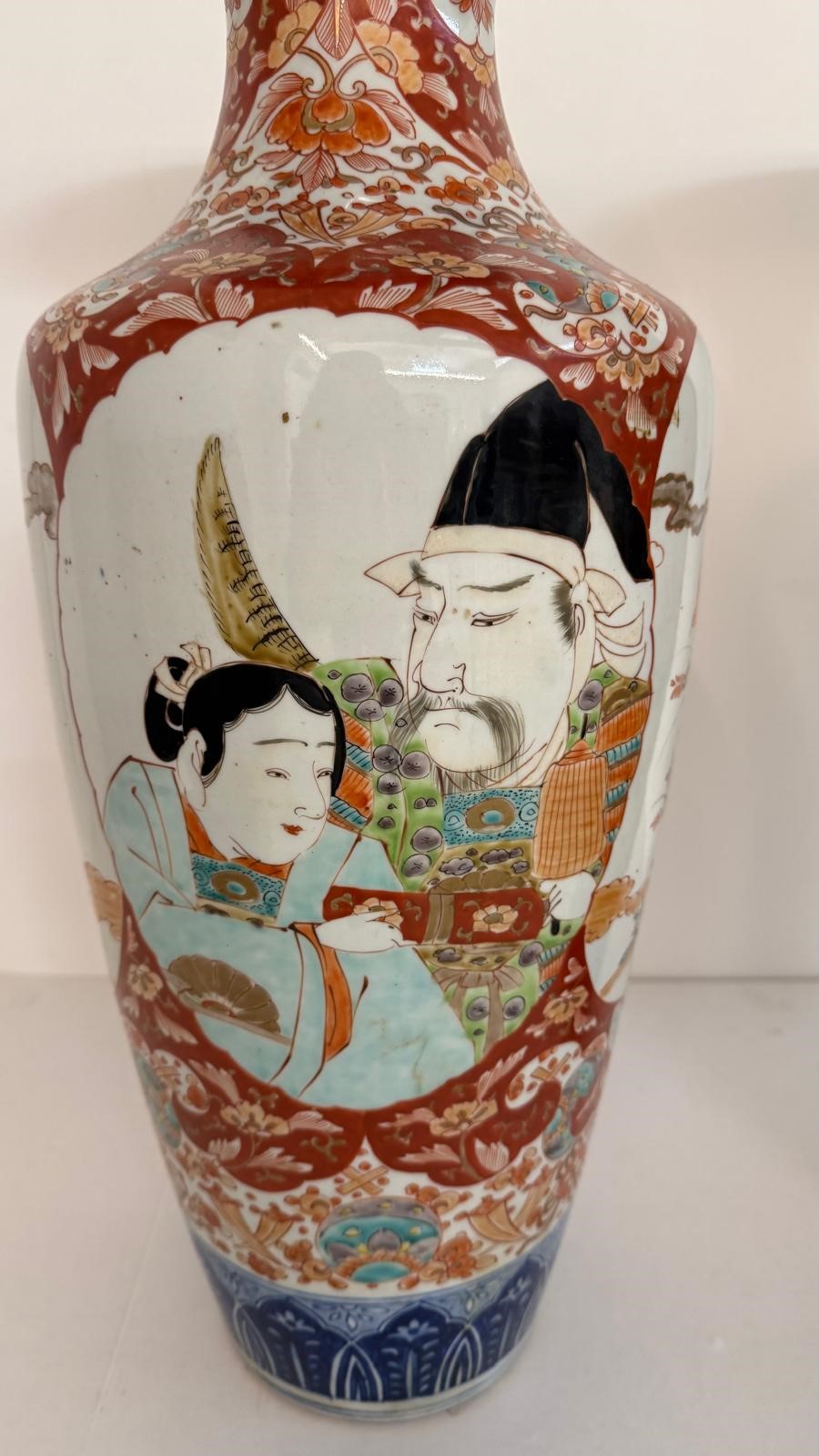 Coppia di vasi Imari