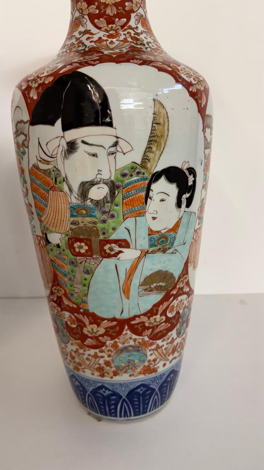 Coppia di vasi Imari