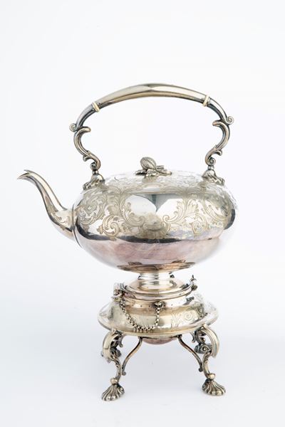 Samovar in Sheffield, Martin Hall & Co Ltd, Inghilterra, Fine XIX-Inizi XX secolo