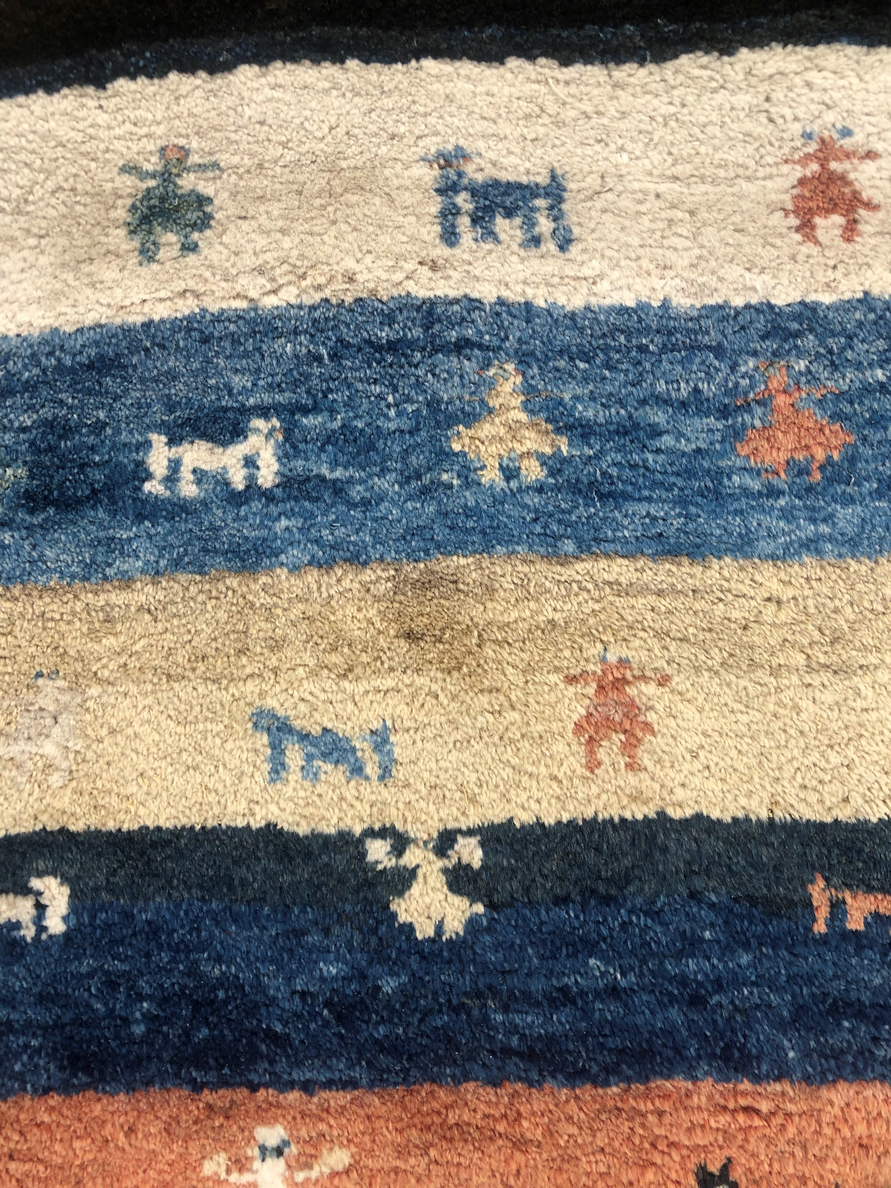 Tappeto Gabbeh, Persia, XX secolo, 400x315 cm
